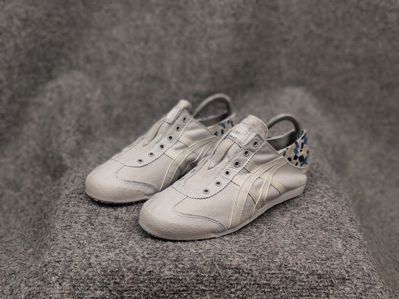 Asics Vtg Japan Asics onitsuka tiger Mules Sneakers Canvas Shoes Size US 5 / EU 37 - 9 Thumbnail