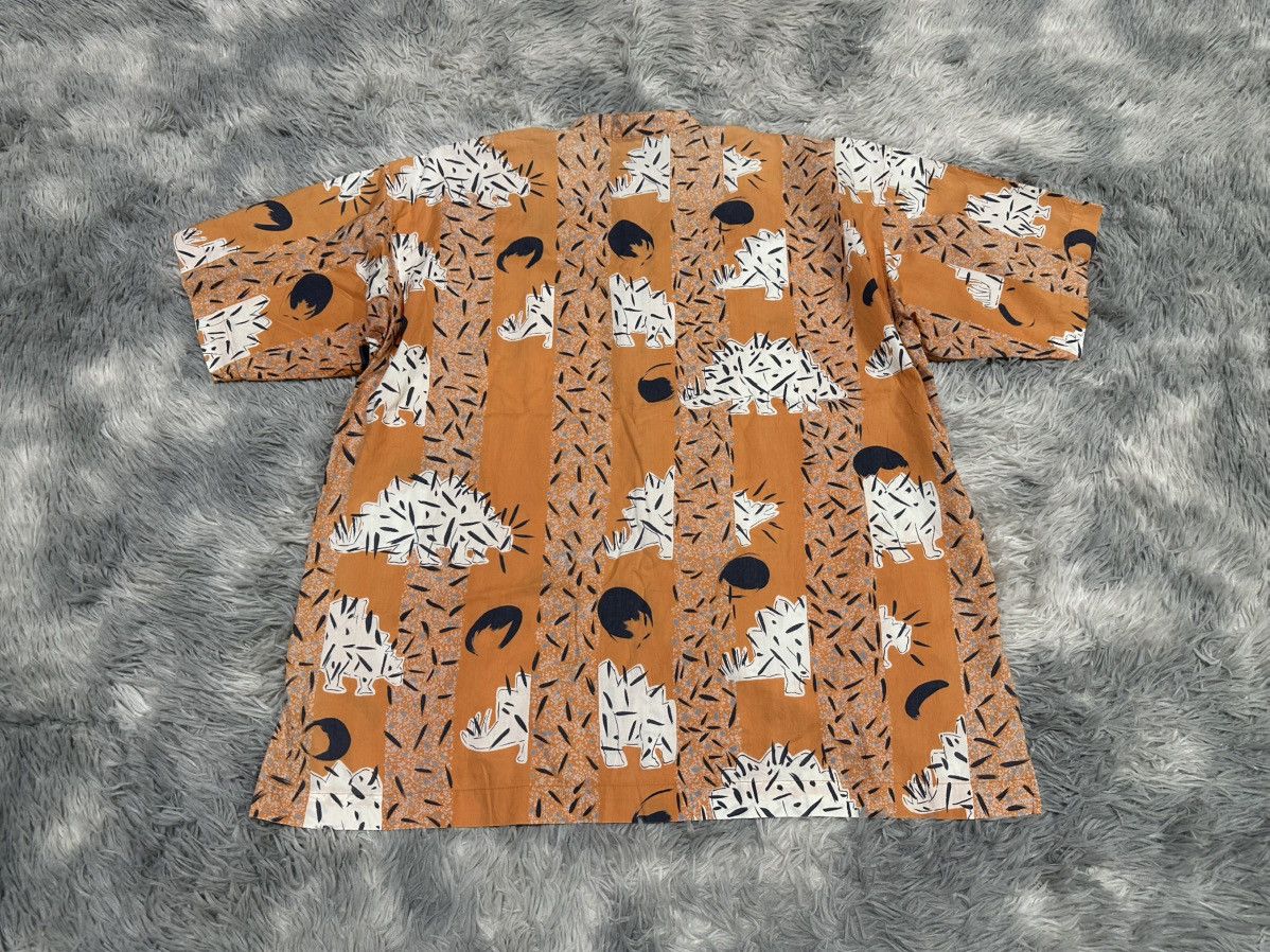 Issey Miyake 🔥Archived Ss86 Vintage Issey Miyake Men Shirt Stegosaurus Size US XL / EU 56 / 4 - 8 Thumbnail