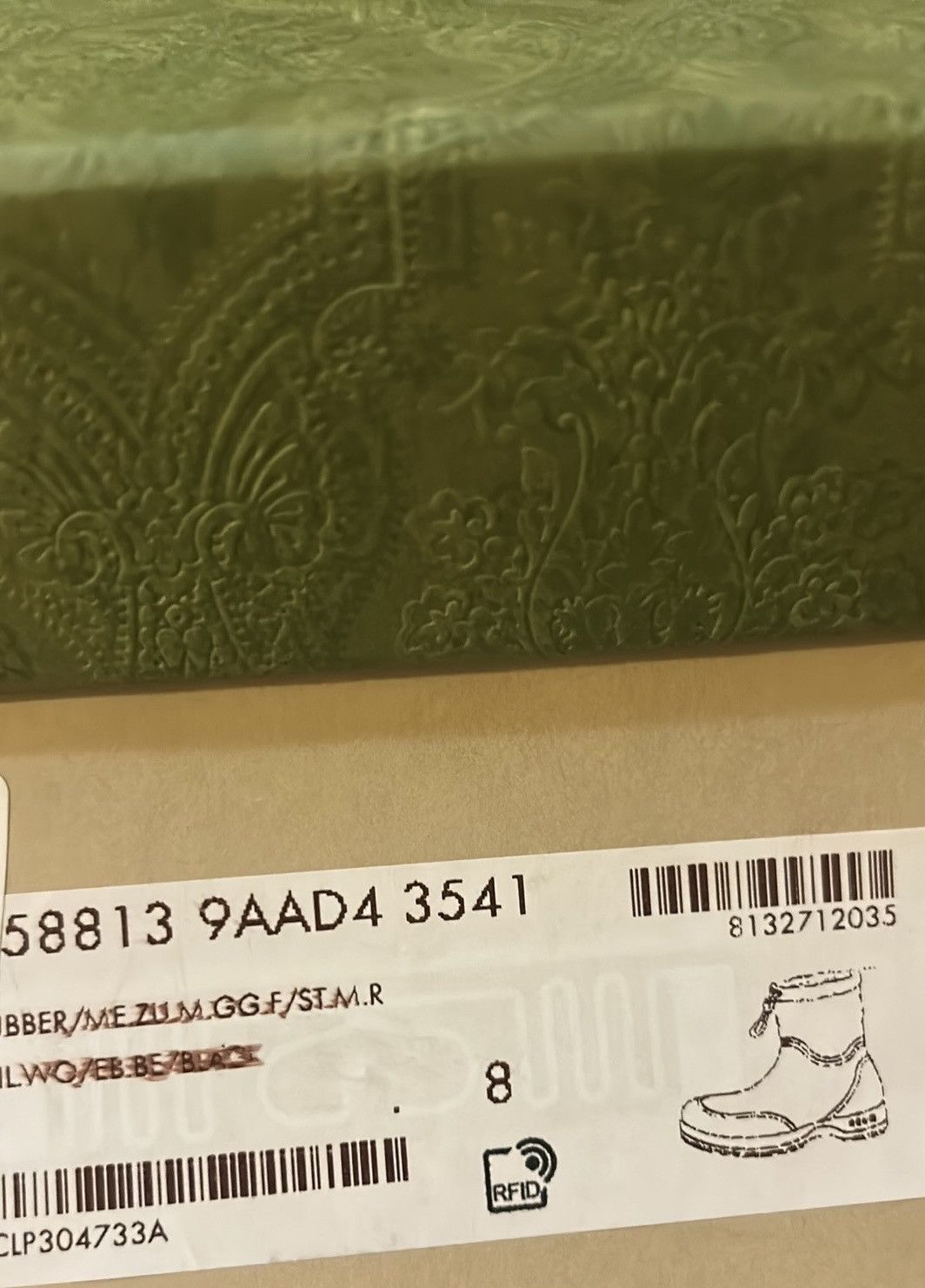 Gucci Gucci GG Printed Rubber Boots size 8 Size US 8 / EU 41 - 9 Thumbnail