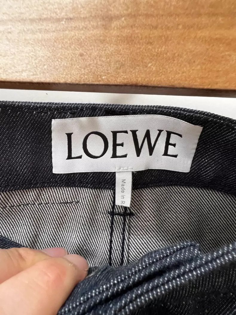 Loewe loewe Cuffed jeans 2506-Nextarrow Size US 30 / EU 46 - 2 Thumbnail