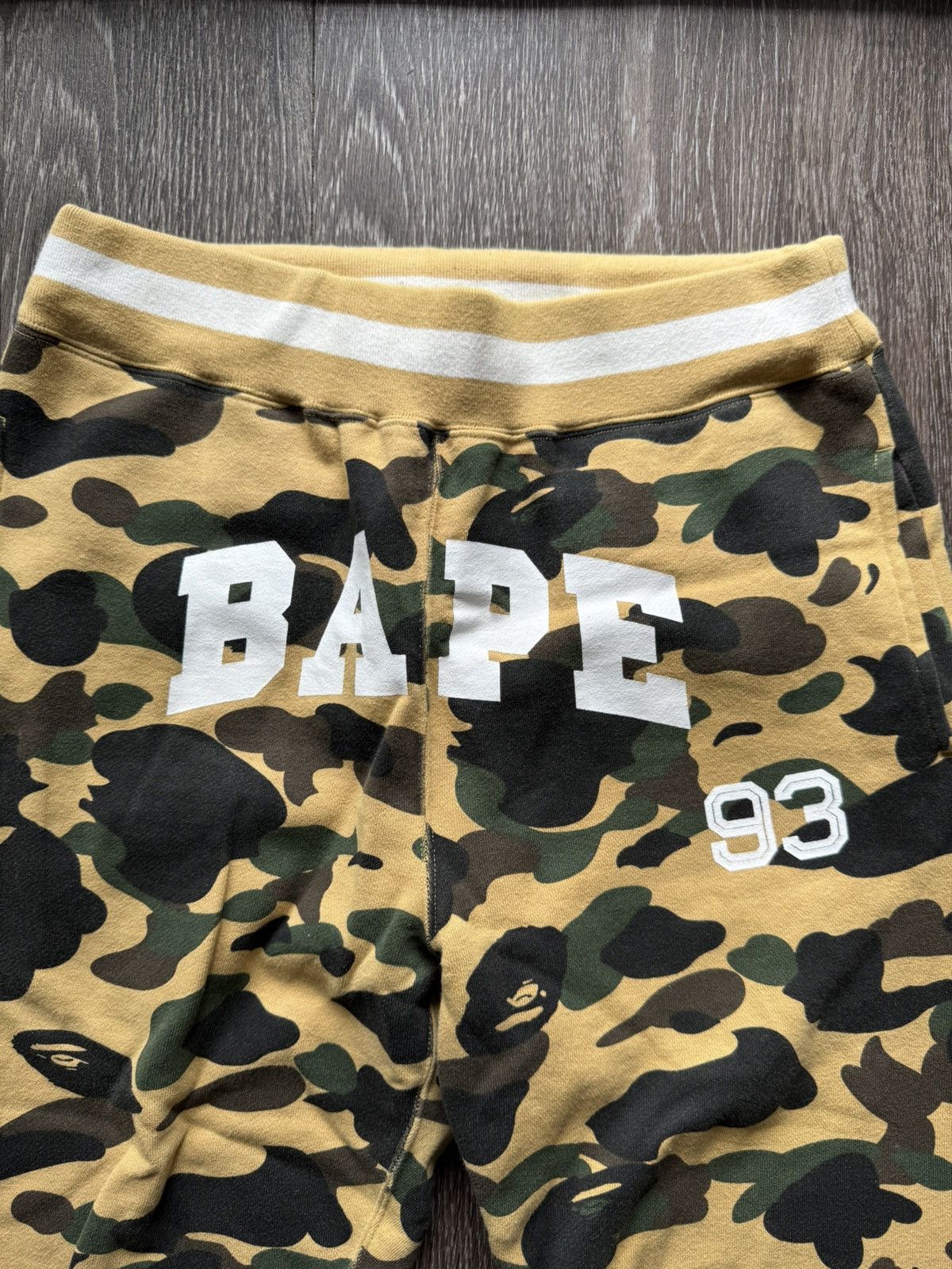 Bape A Bathing Ape BAPE CAMO SWEATPANTS 93 VINTAGE BAPE! Size US 32 / EU 48 - 5 Thumbnail