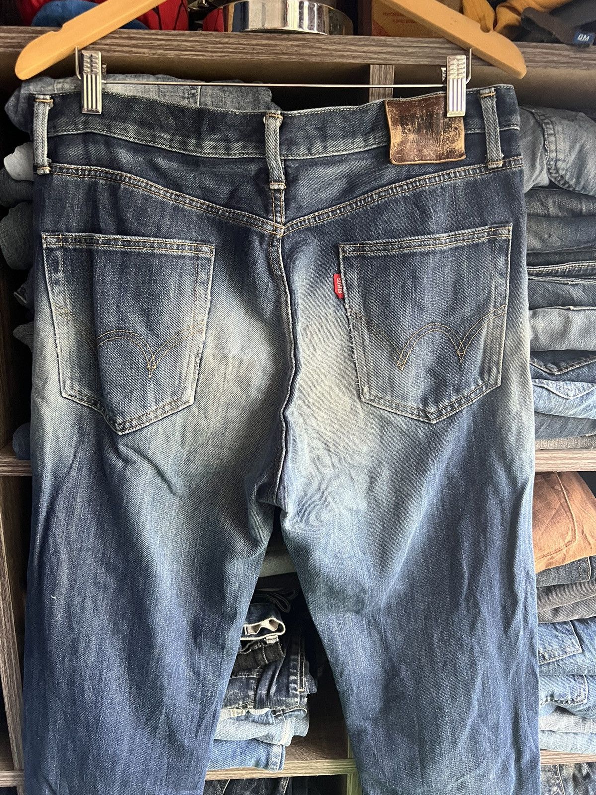 Edwin 🔥Made in Japan Edwin Distressed Denim Size US 35 - 14 Thumbnail
