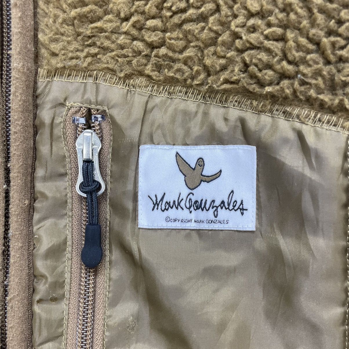 Shorty's Skateboards StreetWear Jacket By Mark Gonzales Sherpa Zipper Jacket Size US M / EU 48-50 / 2 - 6 Thumbnail