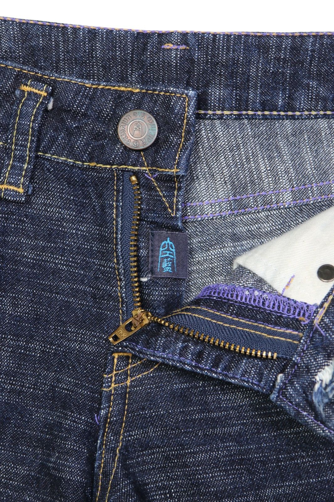 Japanese Brand 2000s KU HANDCRAFTED RAW DENIM Size US 28 / EU 44 - 3 Thumbnail