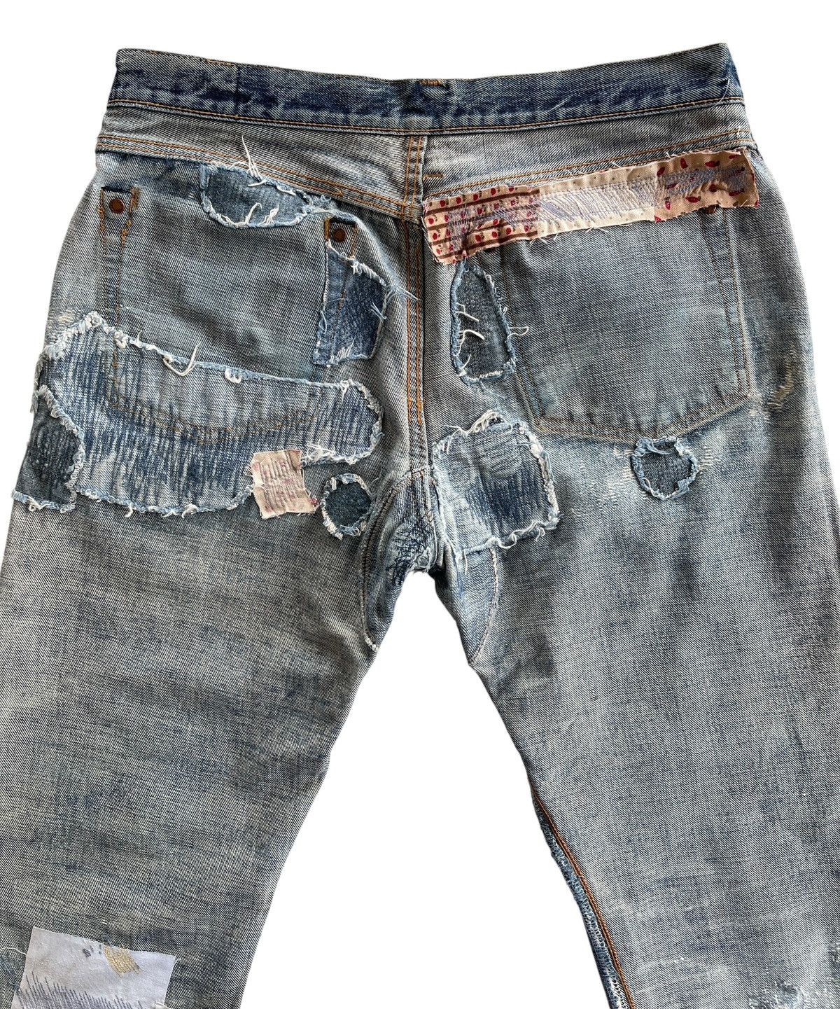 Studio D'Artisan Studio D'artisan Ripped Distressed Selvedge Denim Size US 32 / EU 48 - 20 Thumbnail
