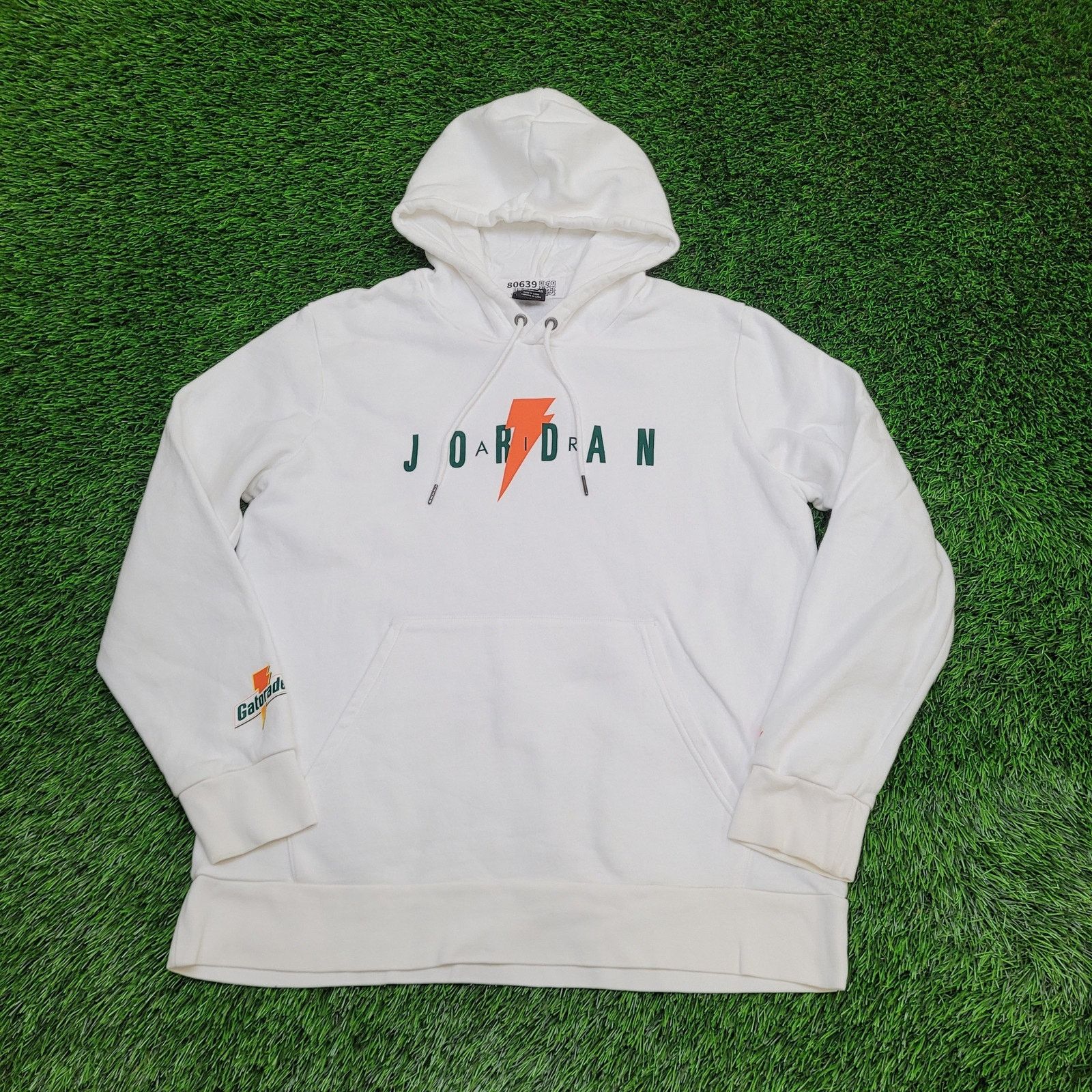 NIKE Air-Jordan Hoodie XL 23x28 Jumpman Gatorade-Bolt
