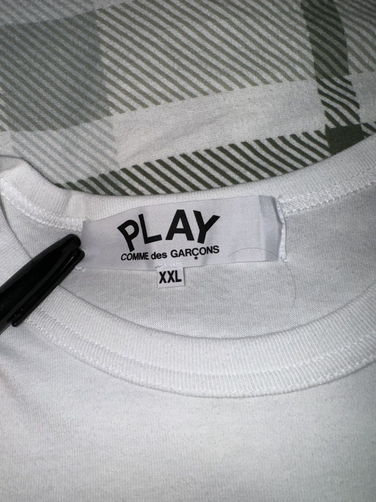 Comme des Garcons PLAY Big Camo tee Size US XXL / EU 58 / 5 - 4 Thumbnail