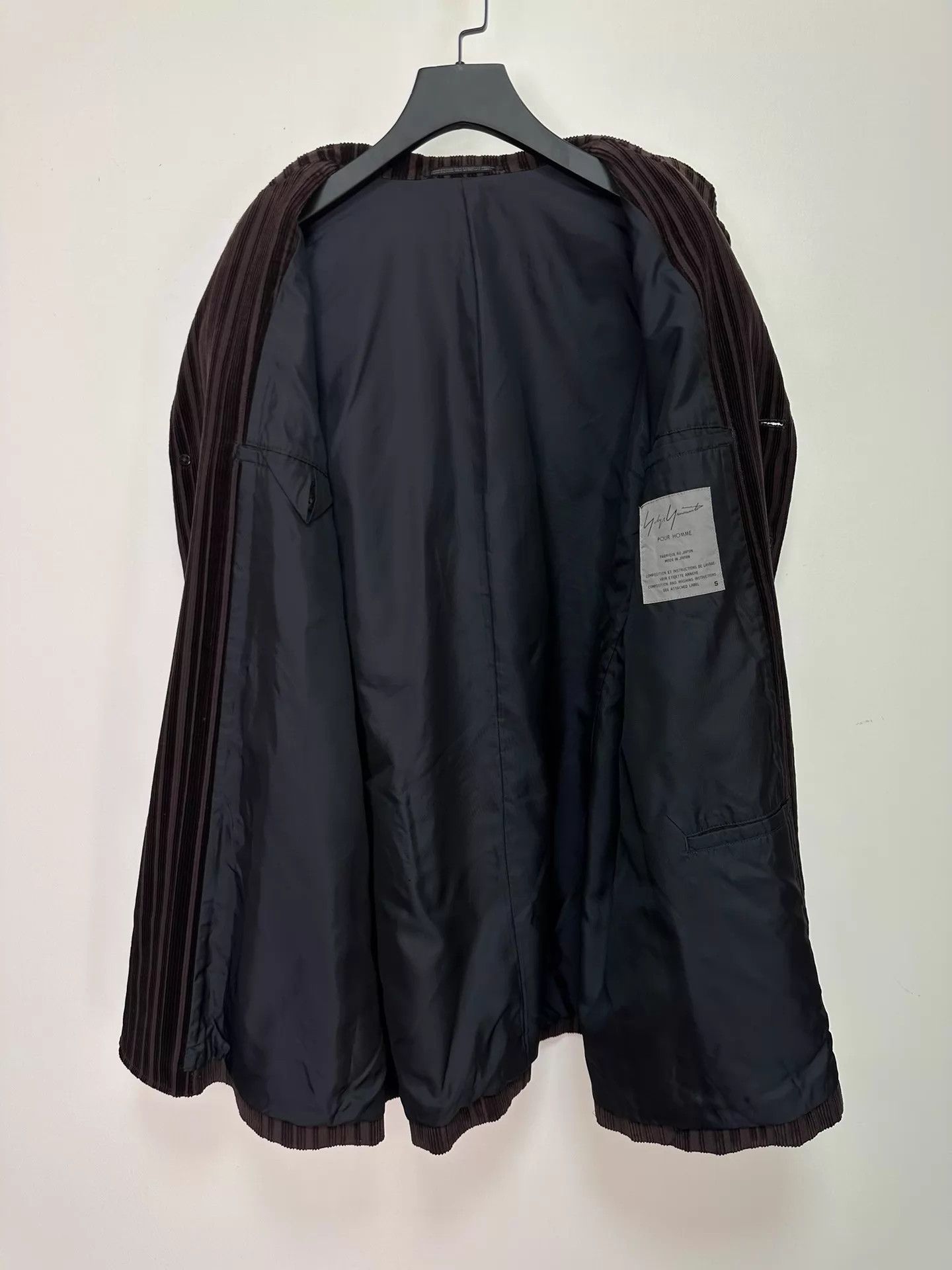 Yohji Yamamoto Yohji Yamamoto 1996AW Destiempo Corduroy Runway Jacket S Size US S / EU 44-46 / 1 - 5 Thumbnail