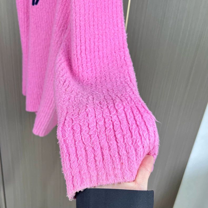 Balenciaga Balenciaga Cursive mohair sweater Size XS / US 0-2 / IT 36-38 - 5 Thumbnail