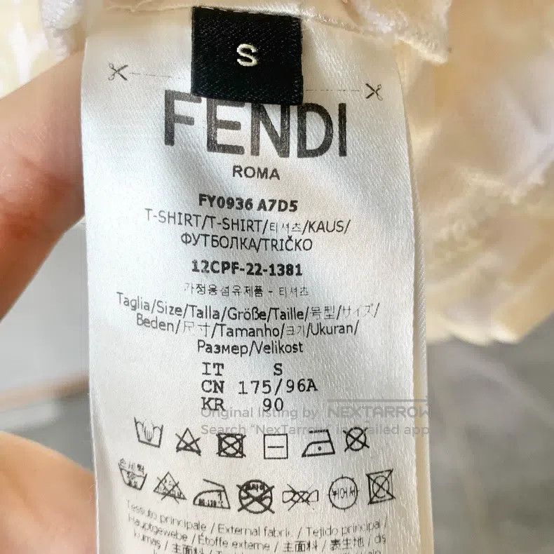 Fendi Fendi Color-block T-shirt Size US S / EU 44-46 / 1 - 5 Thumbnail