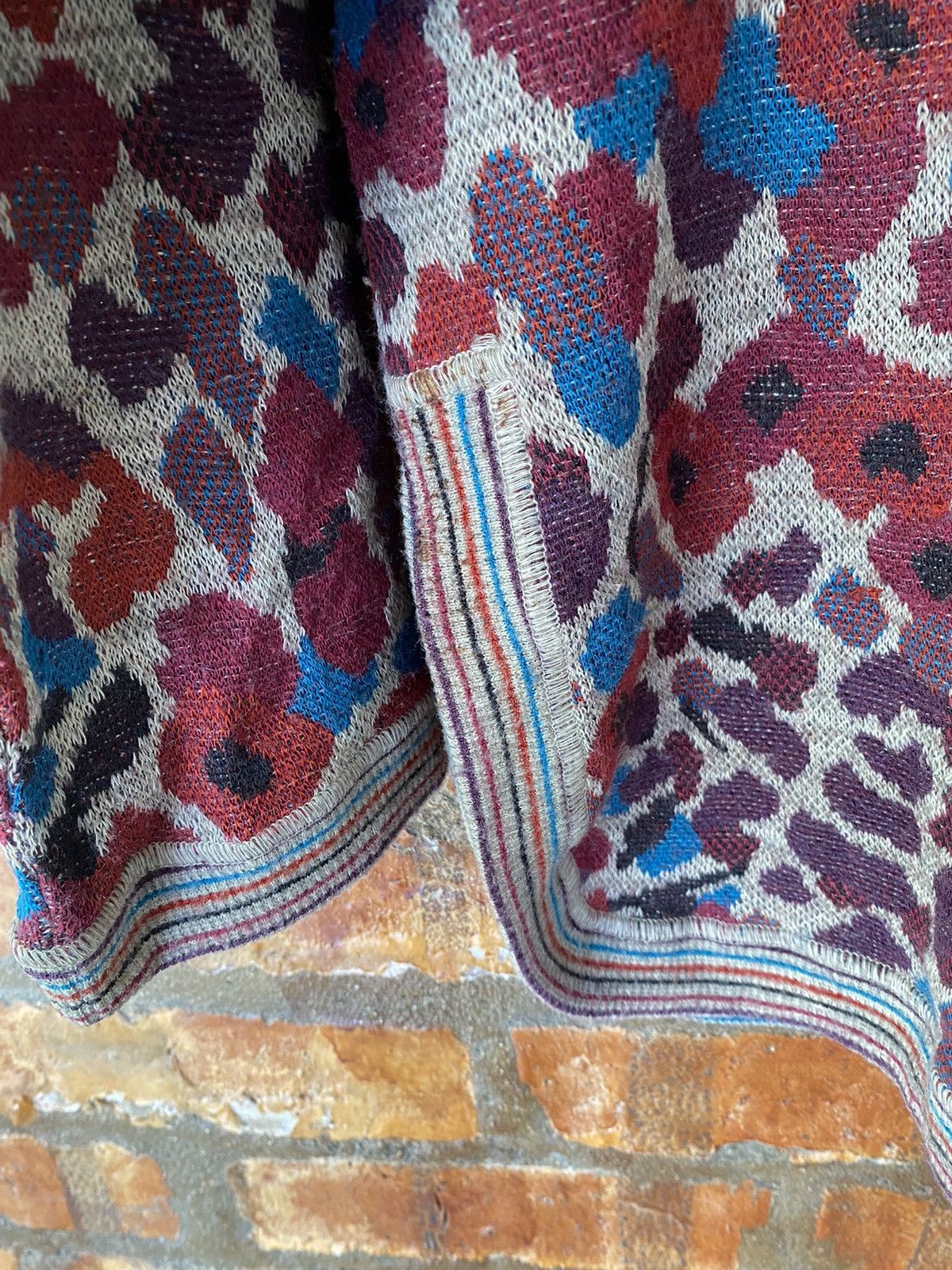 Coogi × Missoni × Yoshiyuki Konishi 1990s Missoni sport Floral jacquard knit Size L / US 10 / IT 46 - 13 Thumbnail