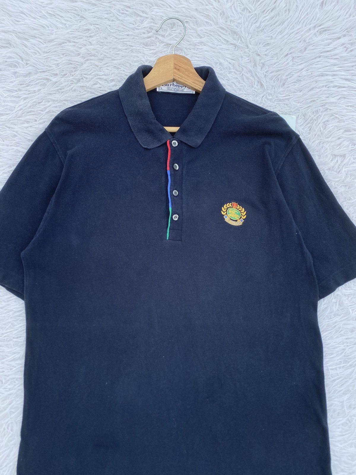 Rare Vintage Burberry Polo Tee