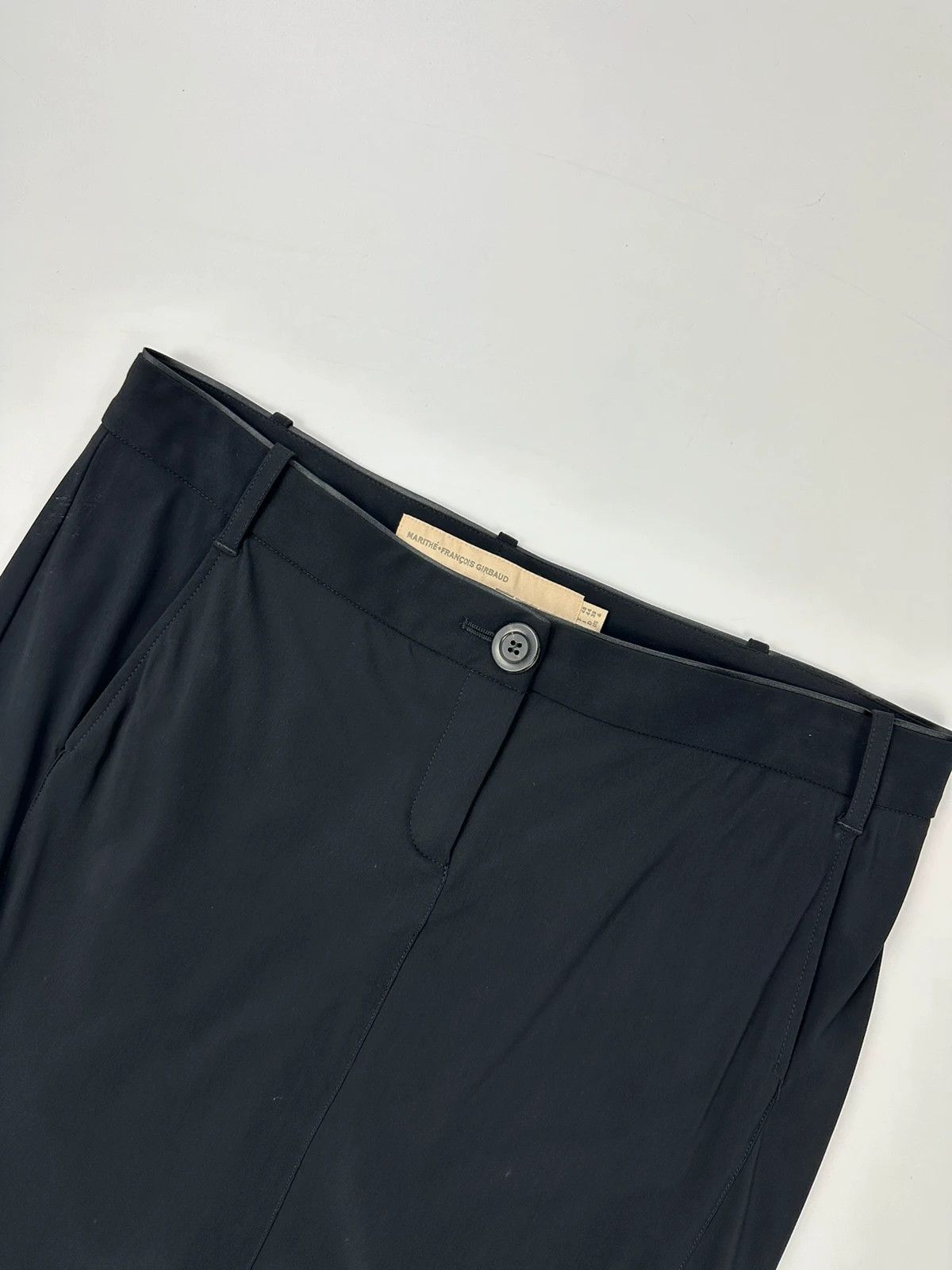 Marithe + Francois Girbaud Marithé + Francois Girbaud 00’s Dark Navy Long Skirt Size 27" / US 4 / IT 40 - 4 Thumbnail