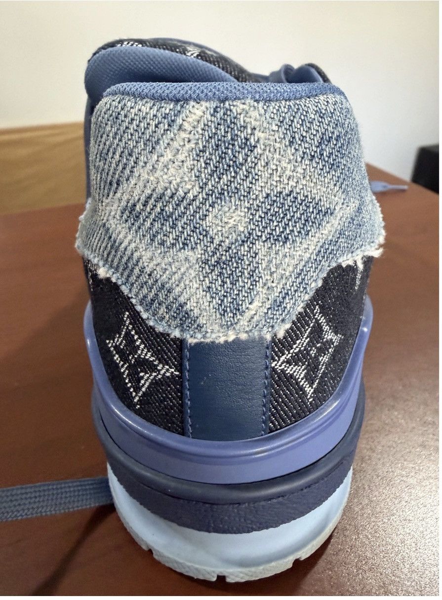 Louis Vuitton LV Trainer Low Denim 8.5 Size US 8.5 / EU 41-42 - 5 Thumbnail