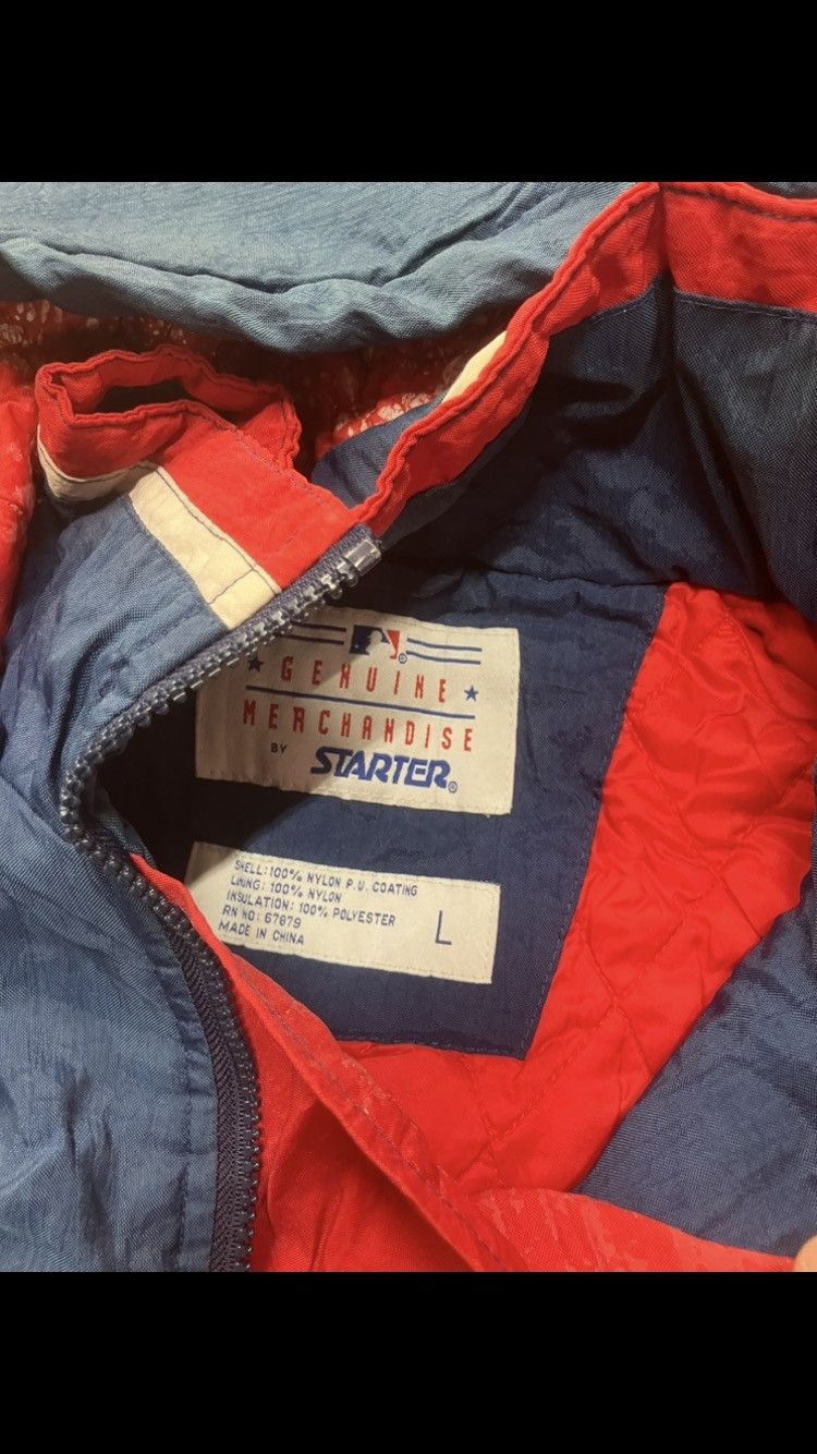 MLB × Starter × Vintage 90’s Starter Anorak Jacket Atlanta Braves Size US L / EU 52-54 / 3 - 4 Thumbnail