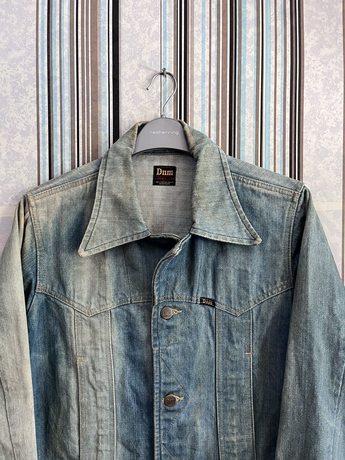 Denime DNM-J union made sanforized distress #A2 Size US M / EU 48-50 / 2 - 4 Thumbnail