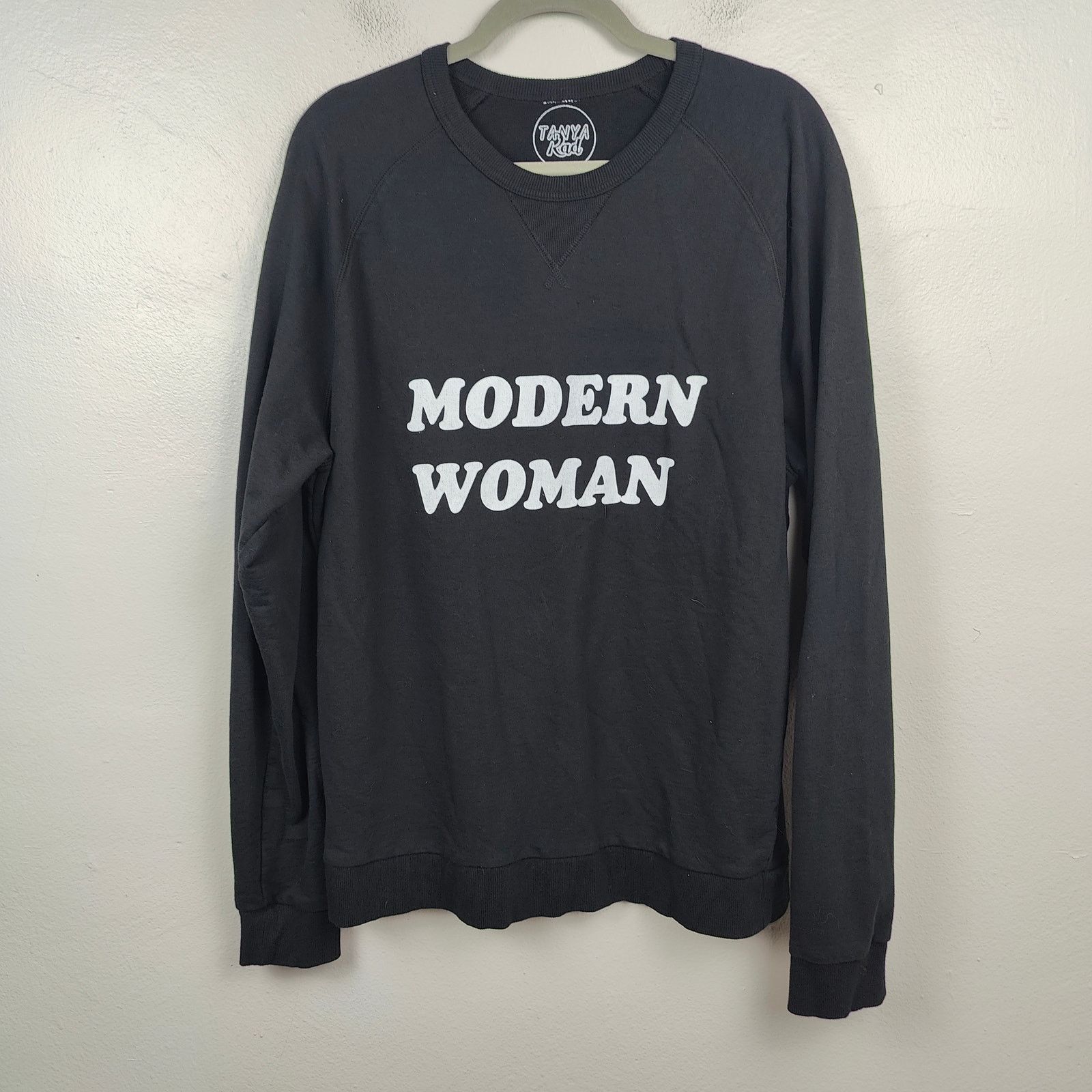 Other Tanya Rad Modern Women Sweatshirt Size Large Black Size L / US 10 / IT 46 - 1 Thumbnail