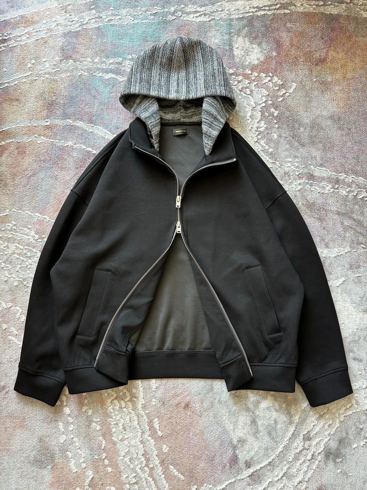 Men's Undercover Stand-Collar Space Quilted Jacket