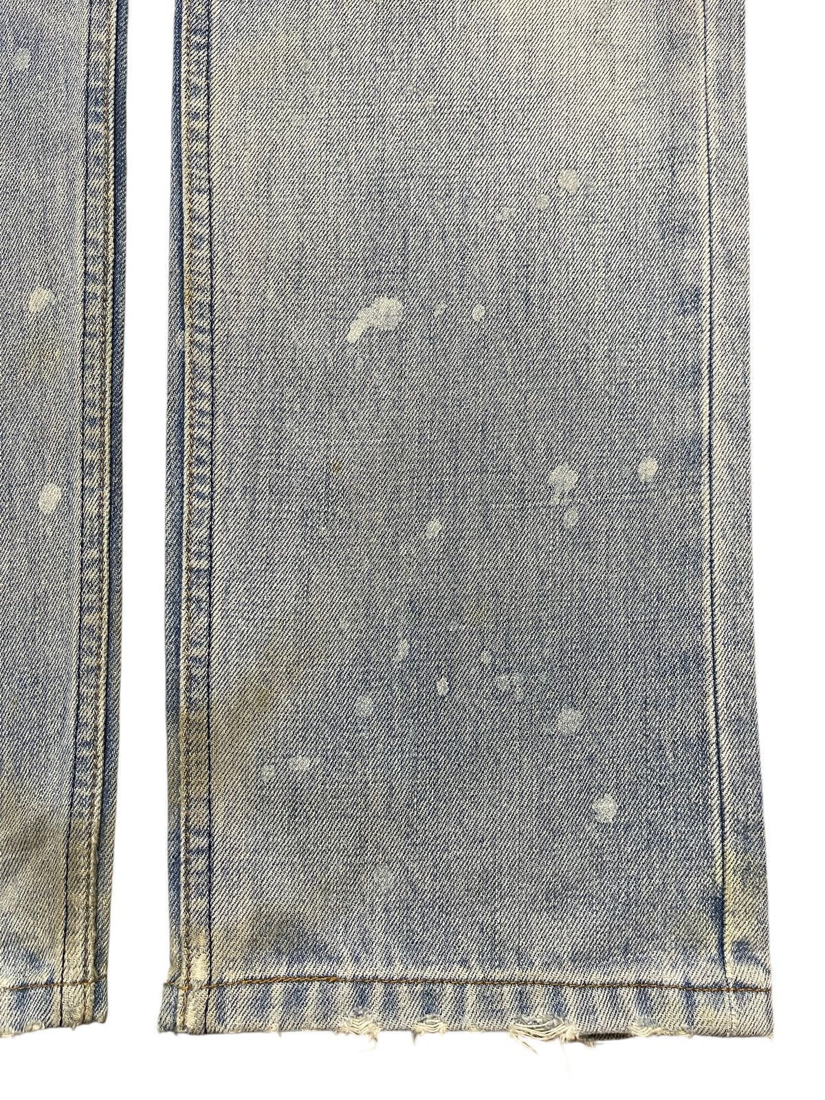 Levi's Vintage 90s Levis 505 Mud Wash Distress Painted Style Jeans Size US 33 - 8 Thumbnail