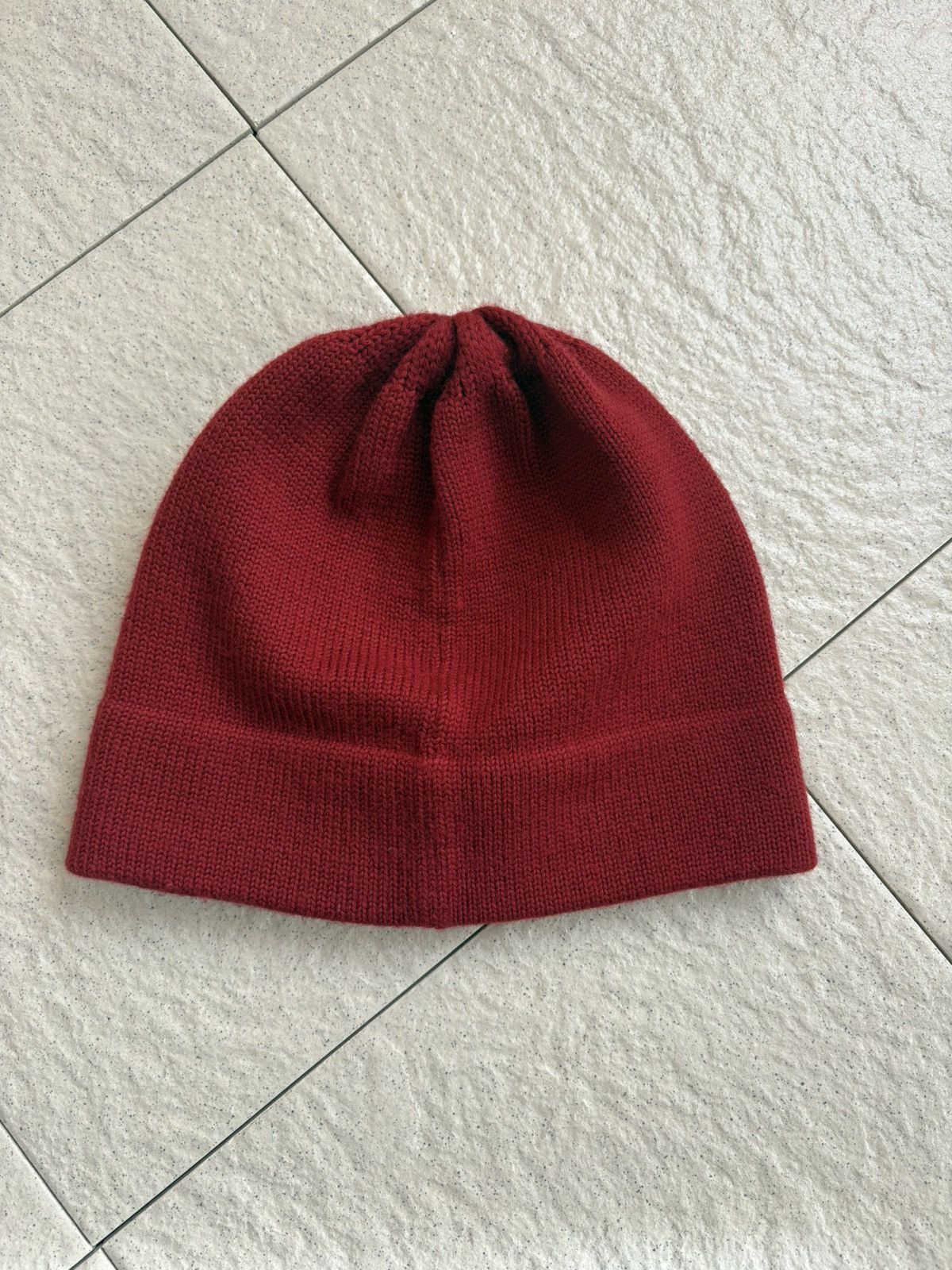Polo Ralph Lauren Vintage 90s Polo Ralph Lauren USA Flag Beanie Red Knit Hat Size ONE SIZE - 4 Thumbnail