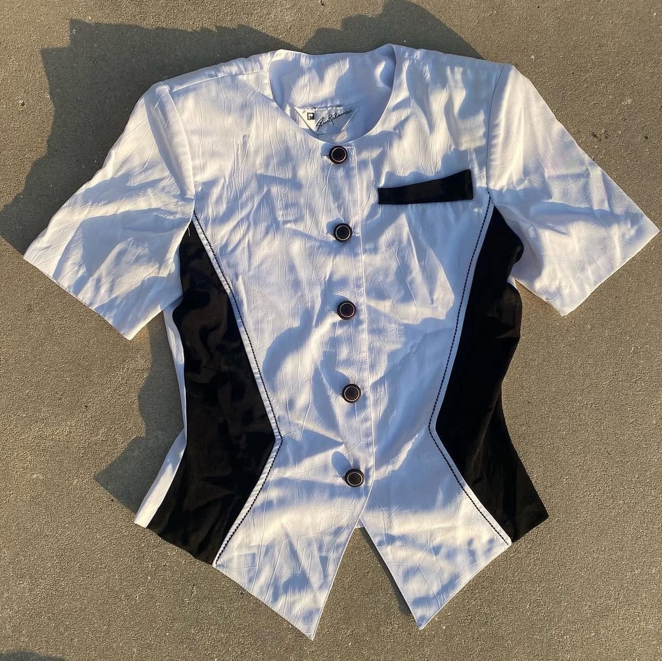 Paco Rabanne NWOT Vintage Paco Rabanne Button-up Shirt Top Size M / US 6-8 / IT 42-44 - 1 Thumbnail