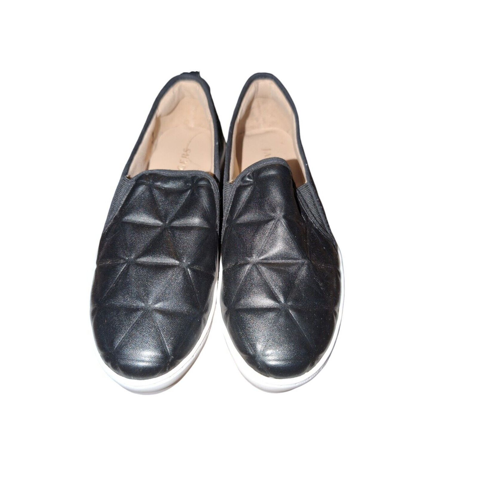 Jack Rogers JACK ROGERS Riley Grey Faux Leather Sneakers, Size 6 Size US 6 / IT 36 - 2 Thumbnail