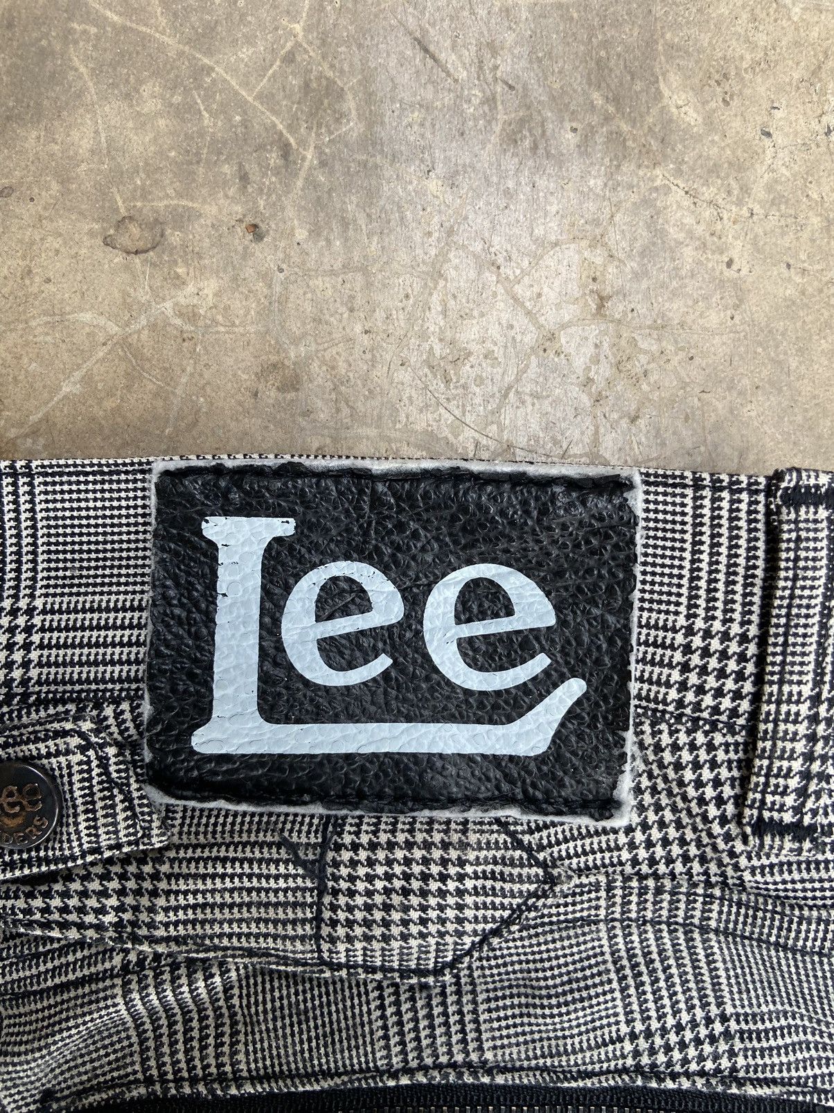 Beauty Beast 🔥 Lee Riders cargo pants punk plaid if six was nine Size US 33 - 13 Thumbnail
