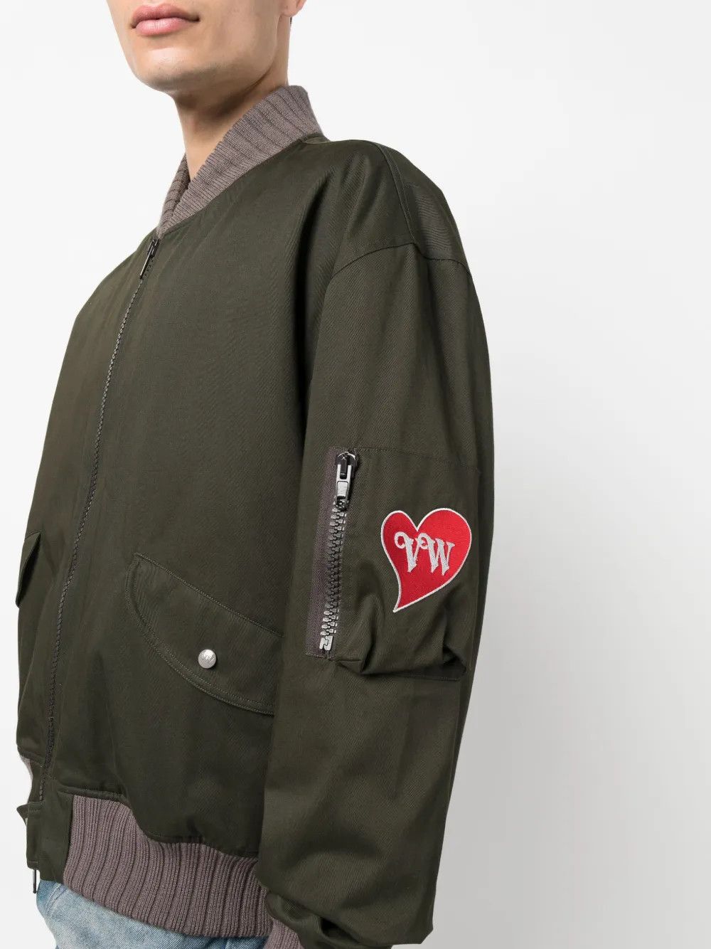 Vivienne Westwood o1y0525 Bomber Jacket in Military Green/Khaki Size US S / EU 44-46 / 1 - 2 Thumbnail