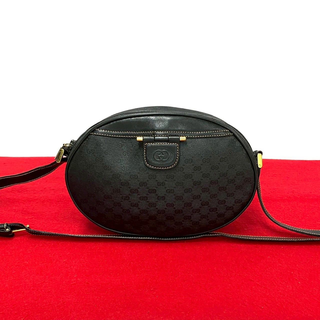 Gucci Gucci Gucci Old Gucci Micro GG Leather Shoulder Bag Leather Shoulder Bag Size ONE SIZE - 1 Thumbnail