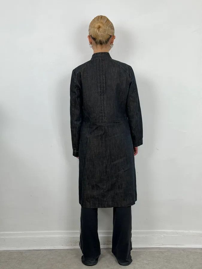 Kenzo 1990s Kenzo Traditional Master Denim Trench Coat Size US XS / EU 42 / 0 - 3 Thumbnail