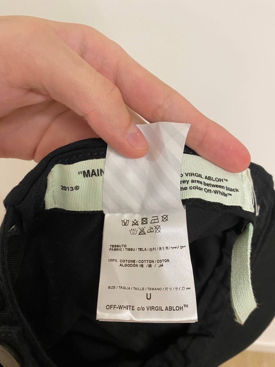 Off-White × Virgil Abloh Archive Off-White SS17 Scorpion F1 Pirelli Cap/Hat Size ONE SIZE - 11 Thumbnail