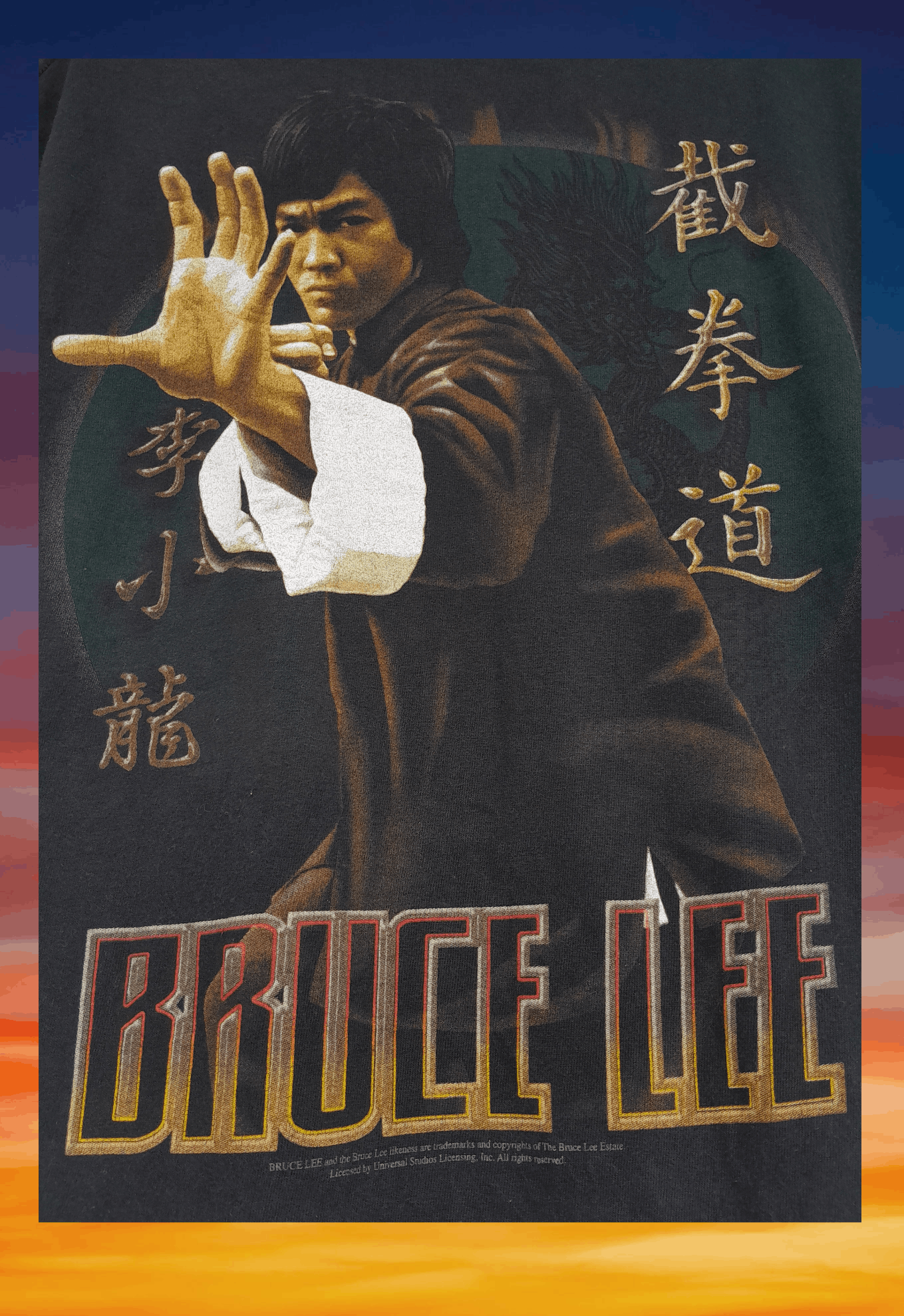 Universal Studios Vintage 90s BRUCE LEE Movie Universal Studios promo t-shirt Size US L / EU 52-54 / 3 - 5 Thumbnail
