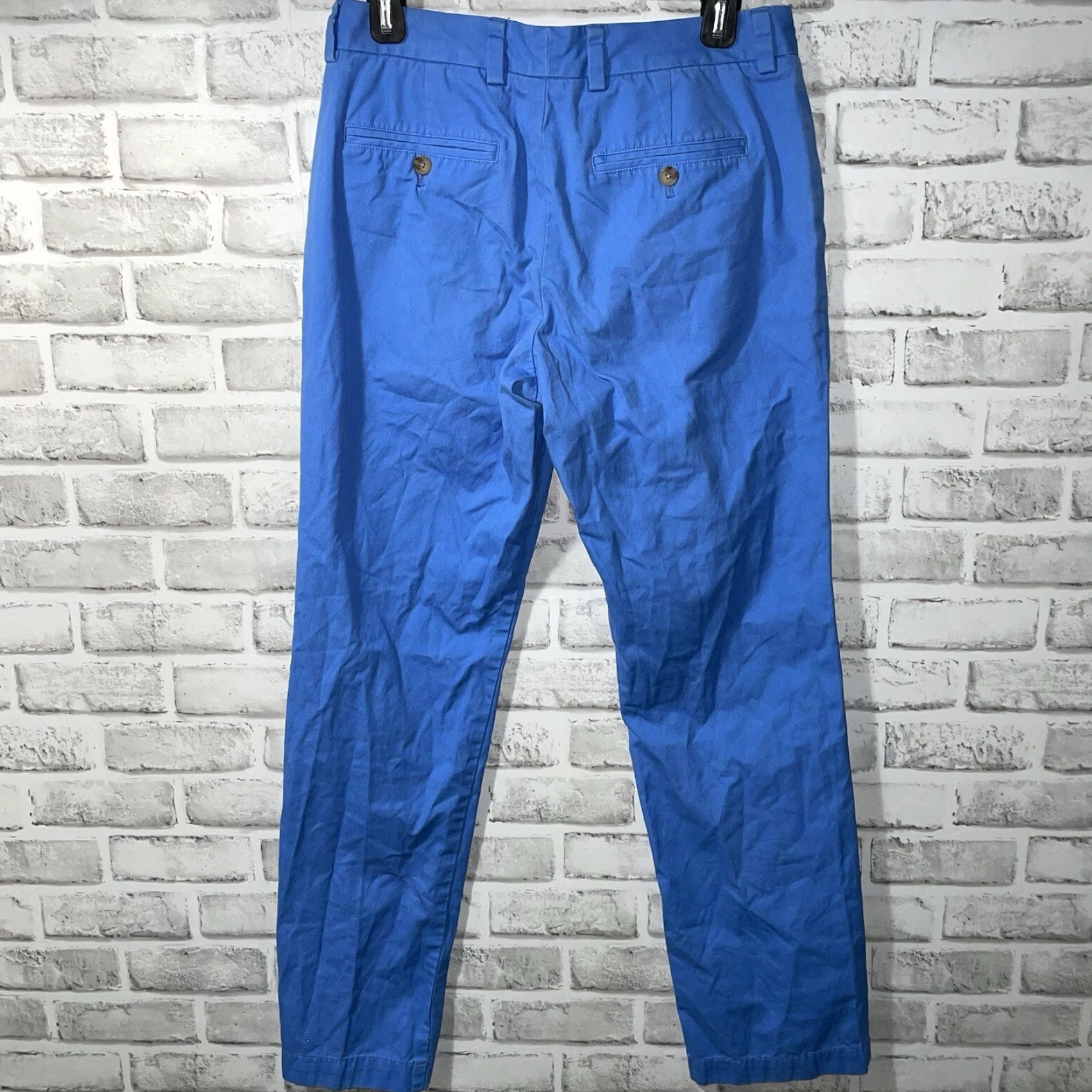 Vineyard Vines VINEYARD VINES Chino Pants Men 30x32 Blue Cotton Casual Size US 30 / EU 46 - 5 Thumbnail