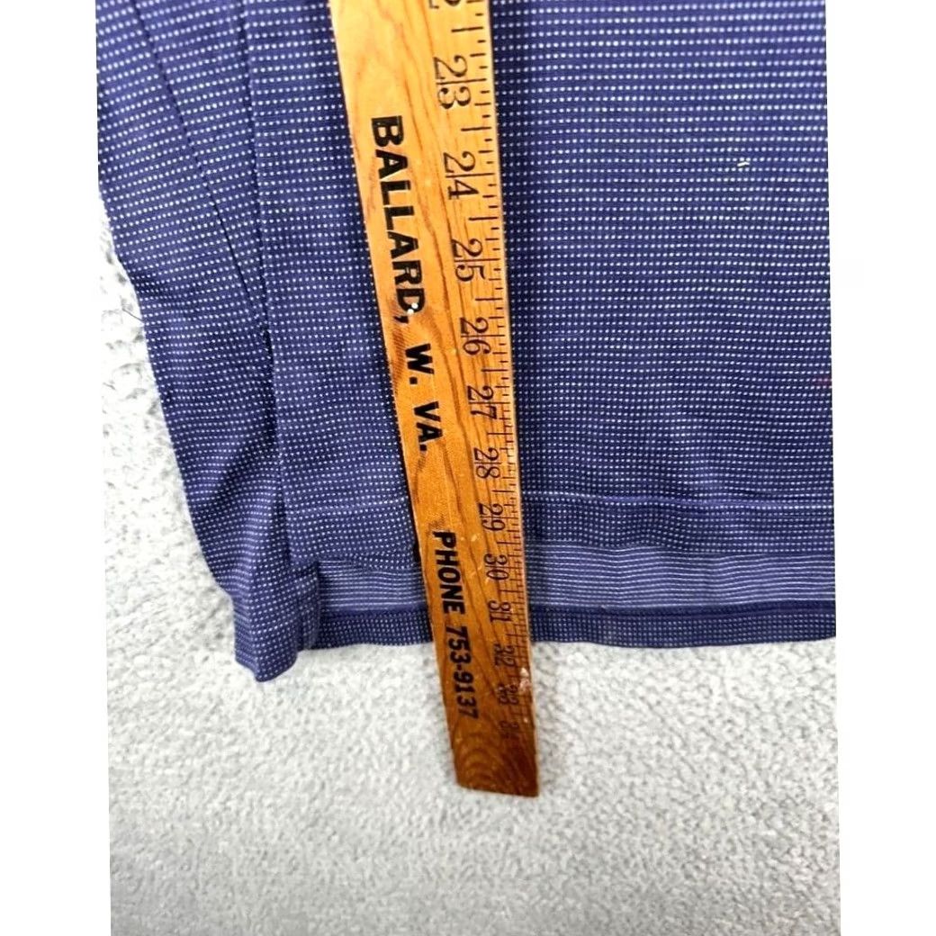 Peter Millar Peter Millar Polo Shirt Mens XL Purple Polka Dot Rugby Short Sleeve 100% Cotton Size US XL / EU 56 / 4 - 6 Thumbnail