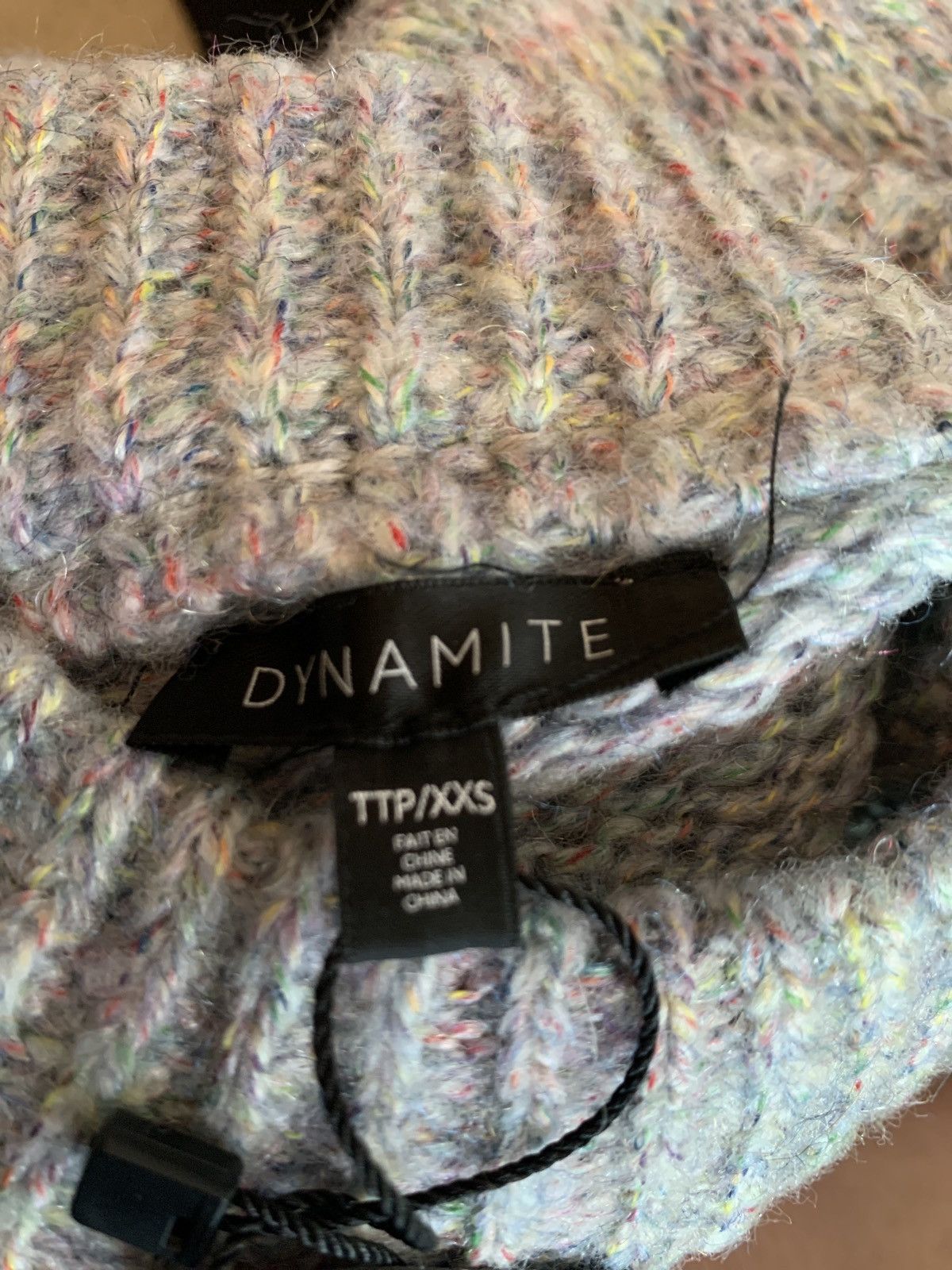 Designer NWT Pointelle Sweater - Dynamite Knitwear Collection Size XS / US 0-2 / IT 36-38 - 13 Thumbnail