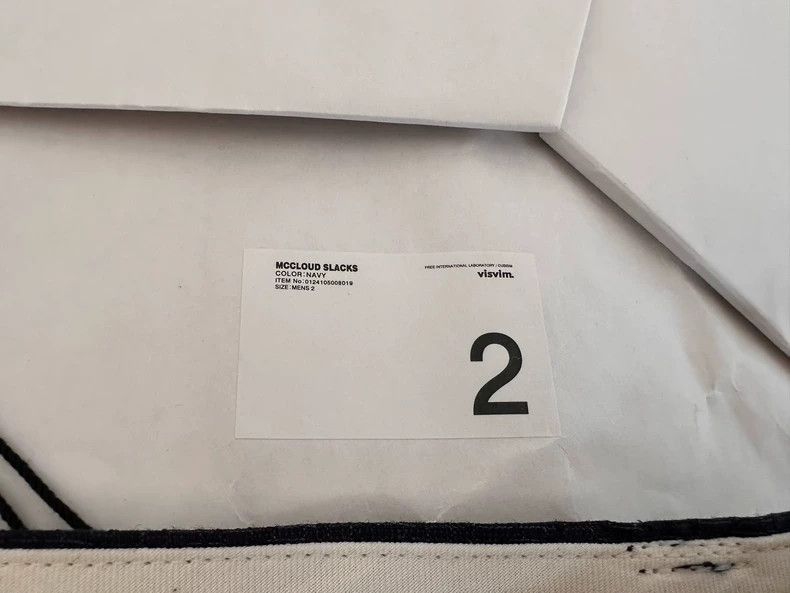 Visvim VisvimVisvim McCloud Slacks Navy Pants-2504 Size US 32 / EU 48 - 4 Thumbnail