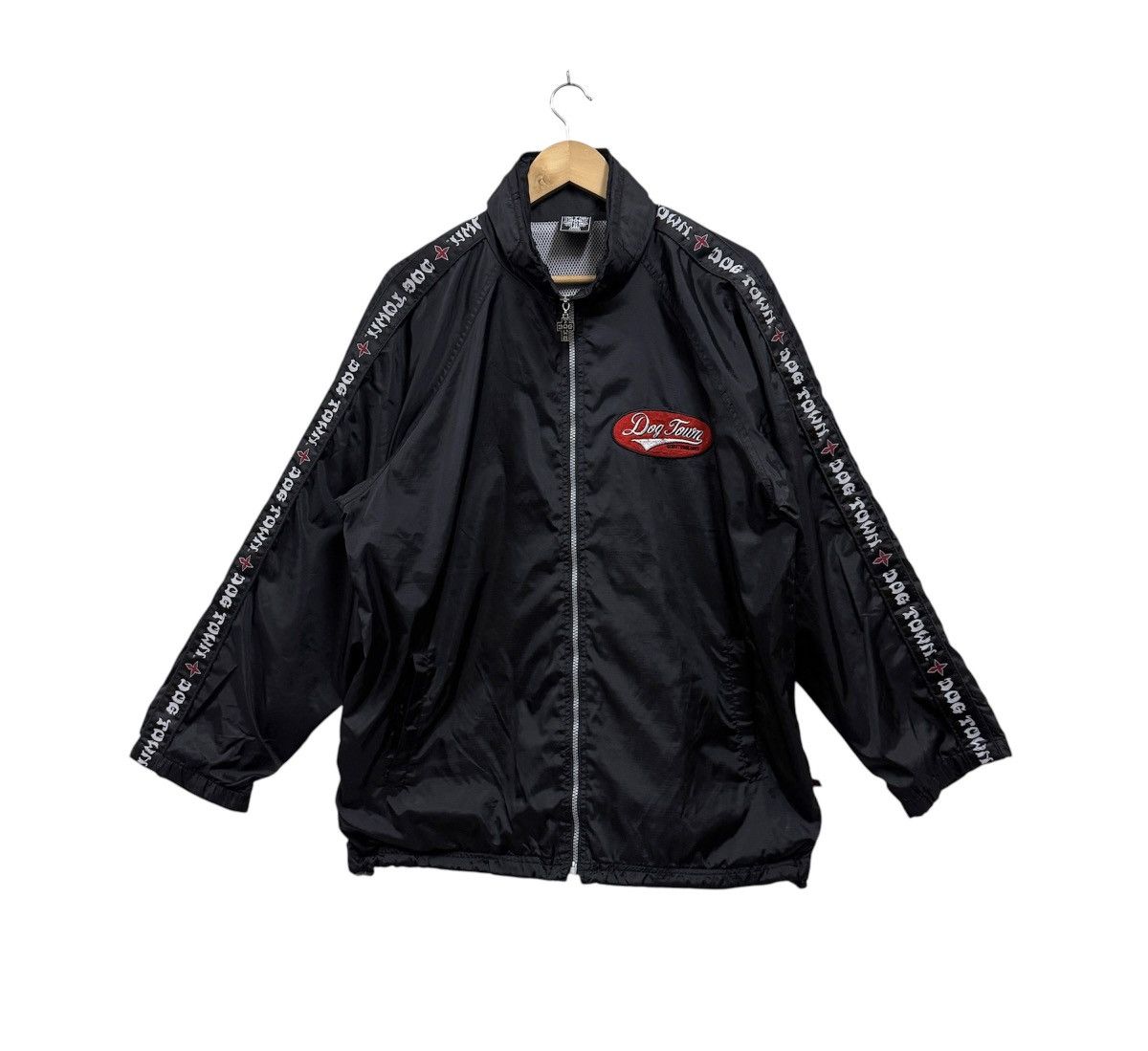 Dogtown Vintage Dogtown Side Tape Hoodie Lightjacket Size US XL / EU 56 / 4 - 1 Thumbnail