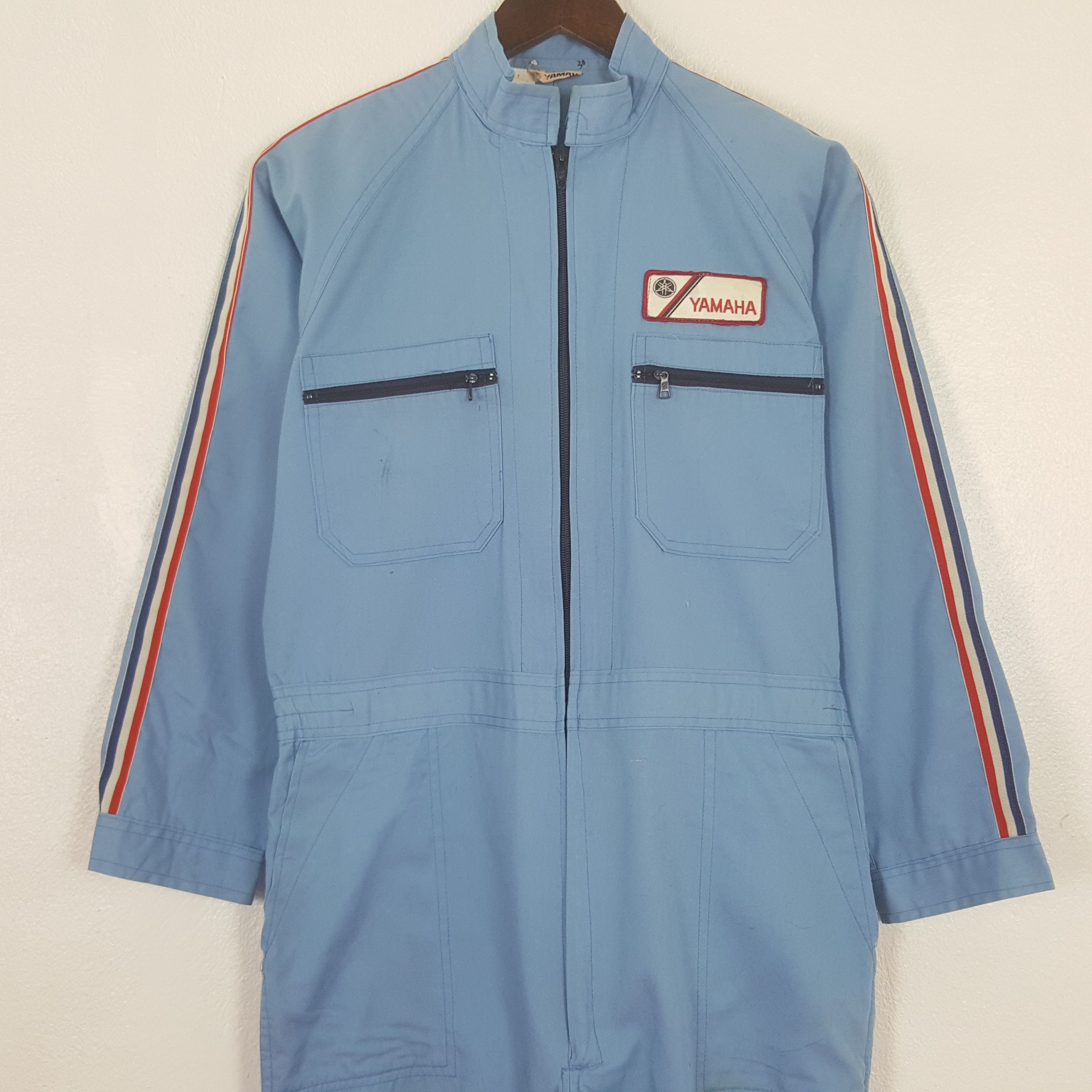Yamaha Vintage Yamaha Racing Worker Coverall Jumpsuit Jacket Size US S / EU 44-46 / 1 - 5 Thumbnail