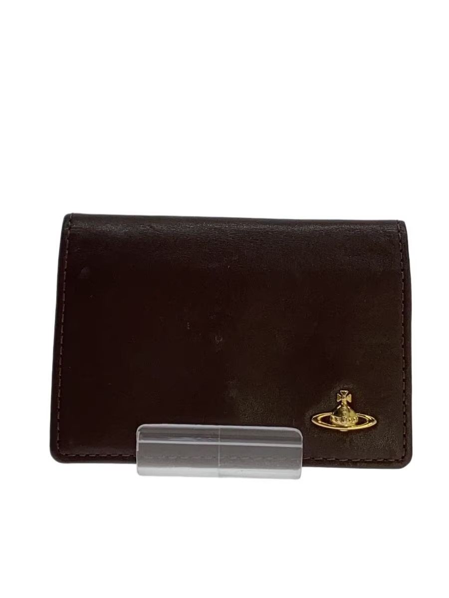 Vivienne Westwood Orb Leather Card Holder Wallet Size ONE SIZE - 1 Thumbnail