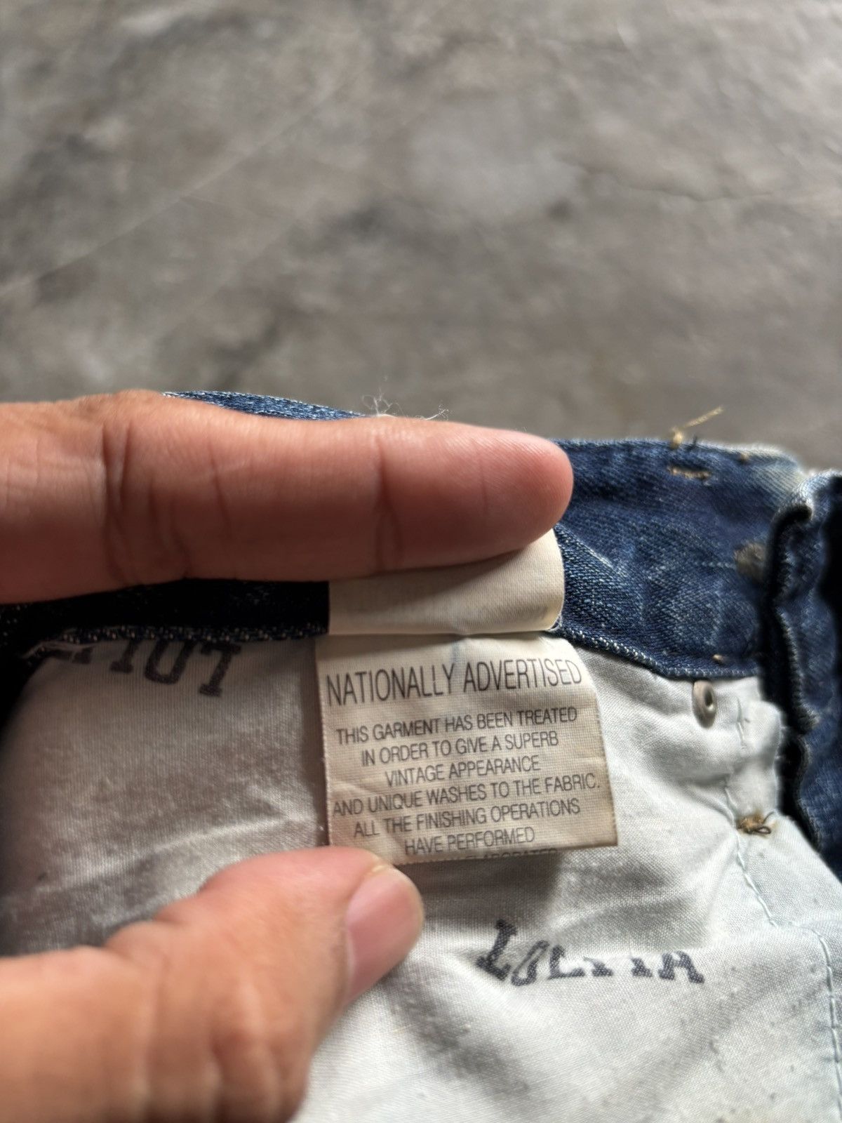 Japanese Brand y2k rusty lolita union jack japanese jeans distressed style Size US 32 / EU 48 - 9 Thumbnail