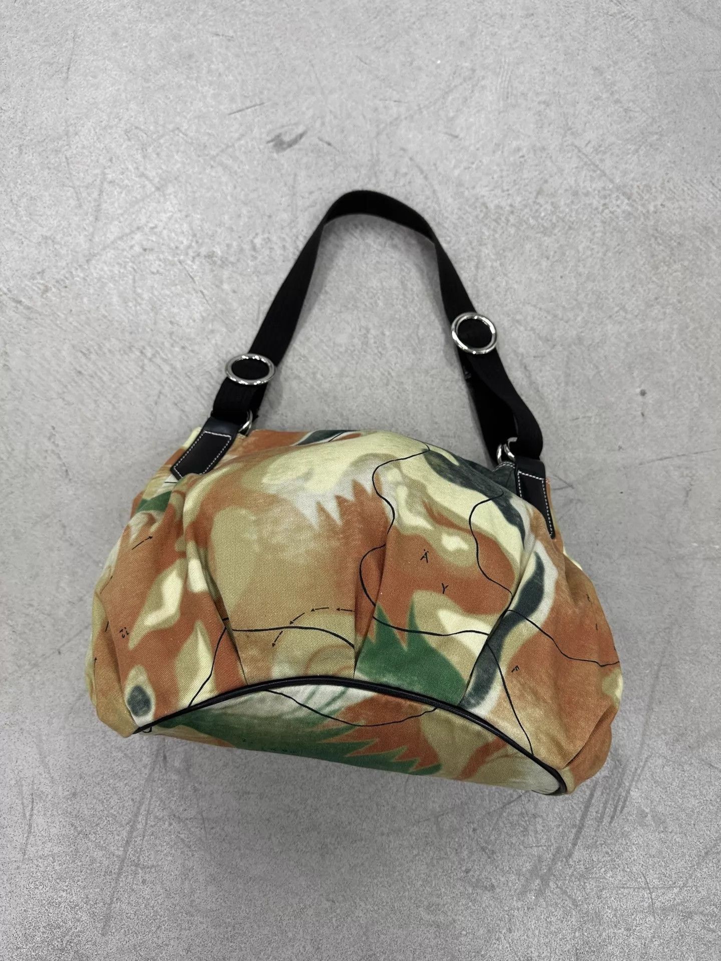 Yohji Yamamoto Yohji Yamamoto Nude Blood Map Armpit Bag Size ONE SIZE - 4 Thumbnail