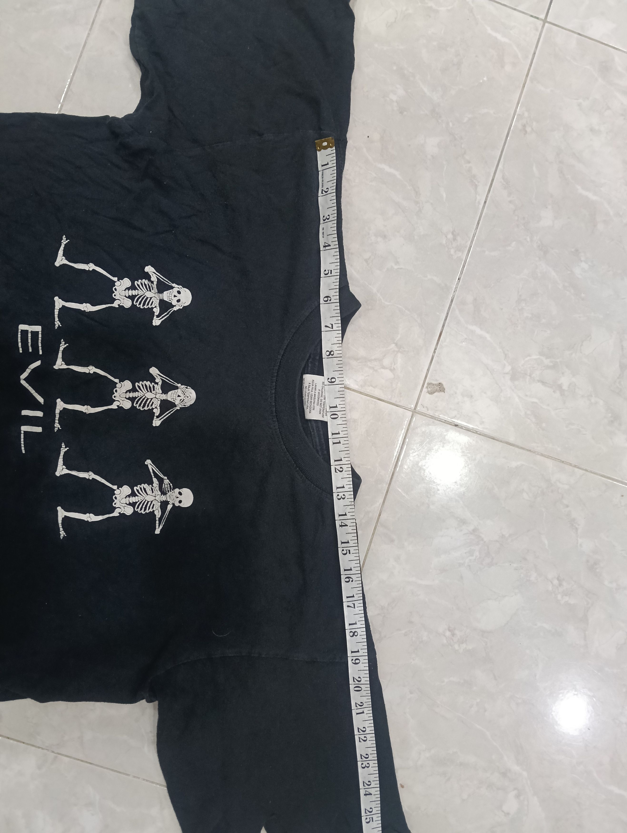 Japanese Brand Y2K Evil Shirt Size US L / EU 52-54 / 3 - 10 Thumbnail