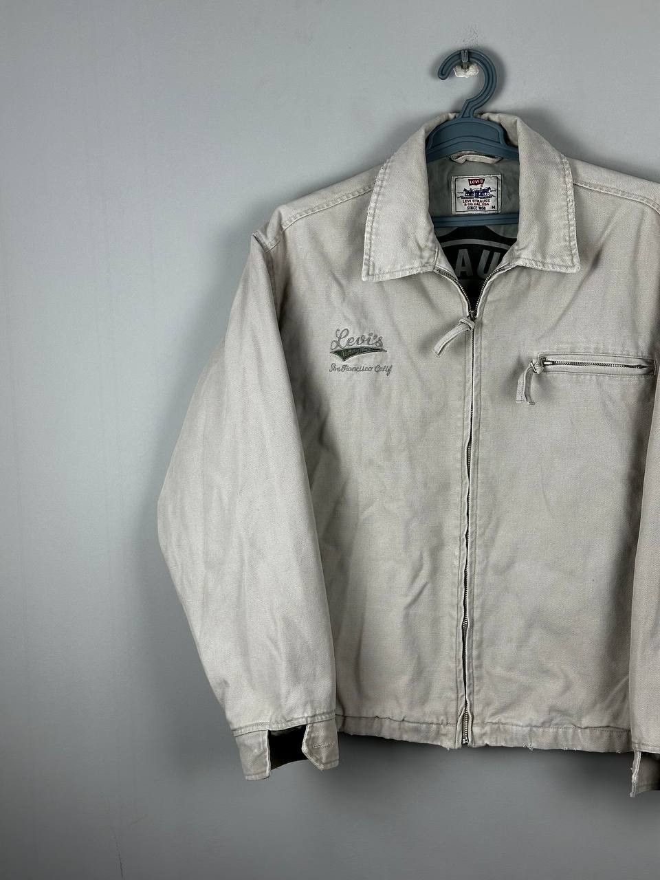 Levi's Vintage Clothing 90s Vintage Levis Detroit Jacket Trucker Rare Size US M / EU 48-50 / 2 - 2 Thumbnail