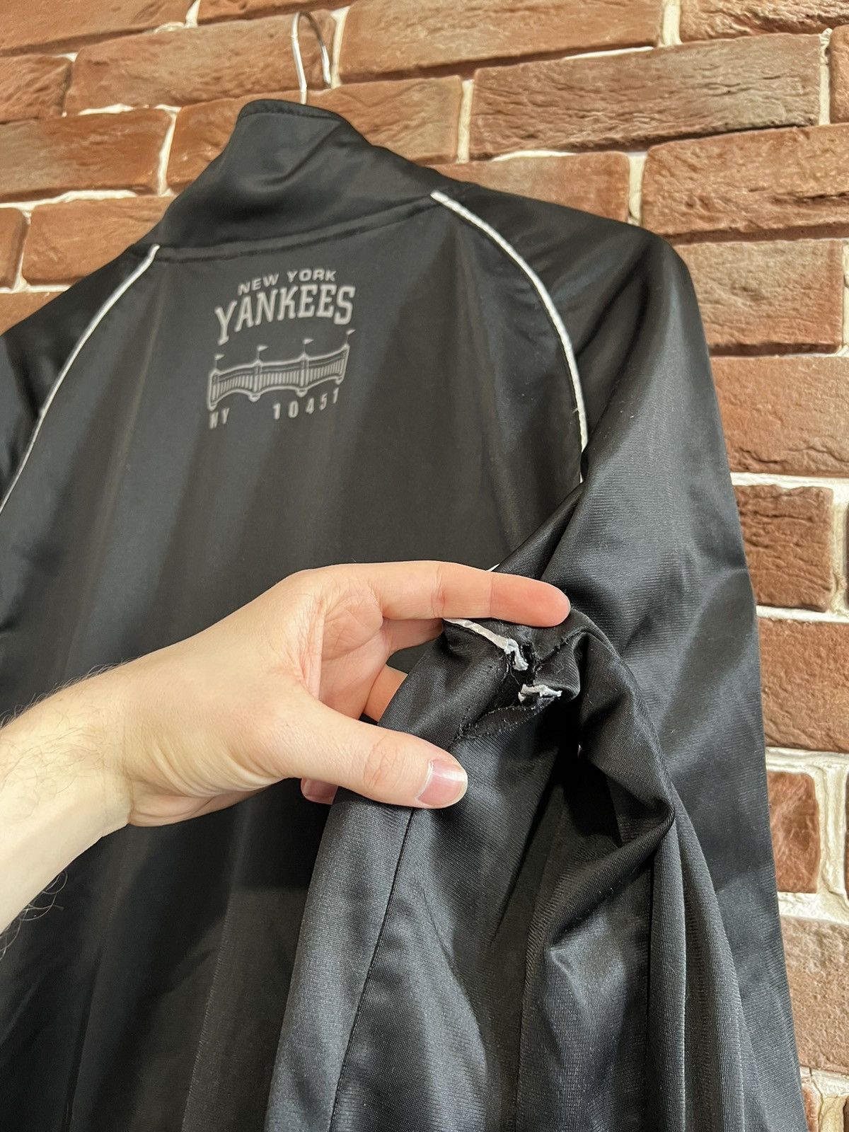 Cooperstown Collection Rare Vintage 00s New York Yankees Baseball Jacket XL black Size US XL / EU 56 / 4 - 6 Thumbnail