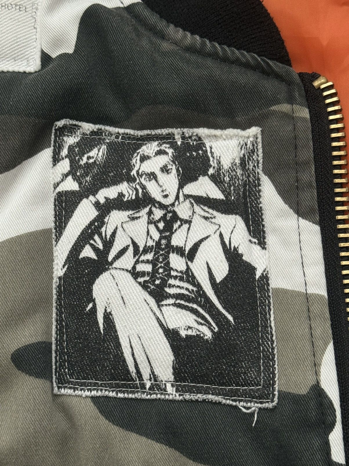 Rough Simmons Rough Simmons OG AW/19 Ora! Ora! Ora! JoJo Patch Bomber Size US L / EU 52-54 / 3 - 5 Thumbnail