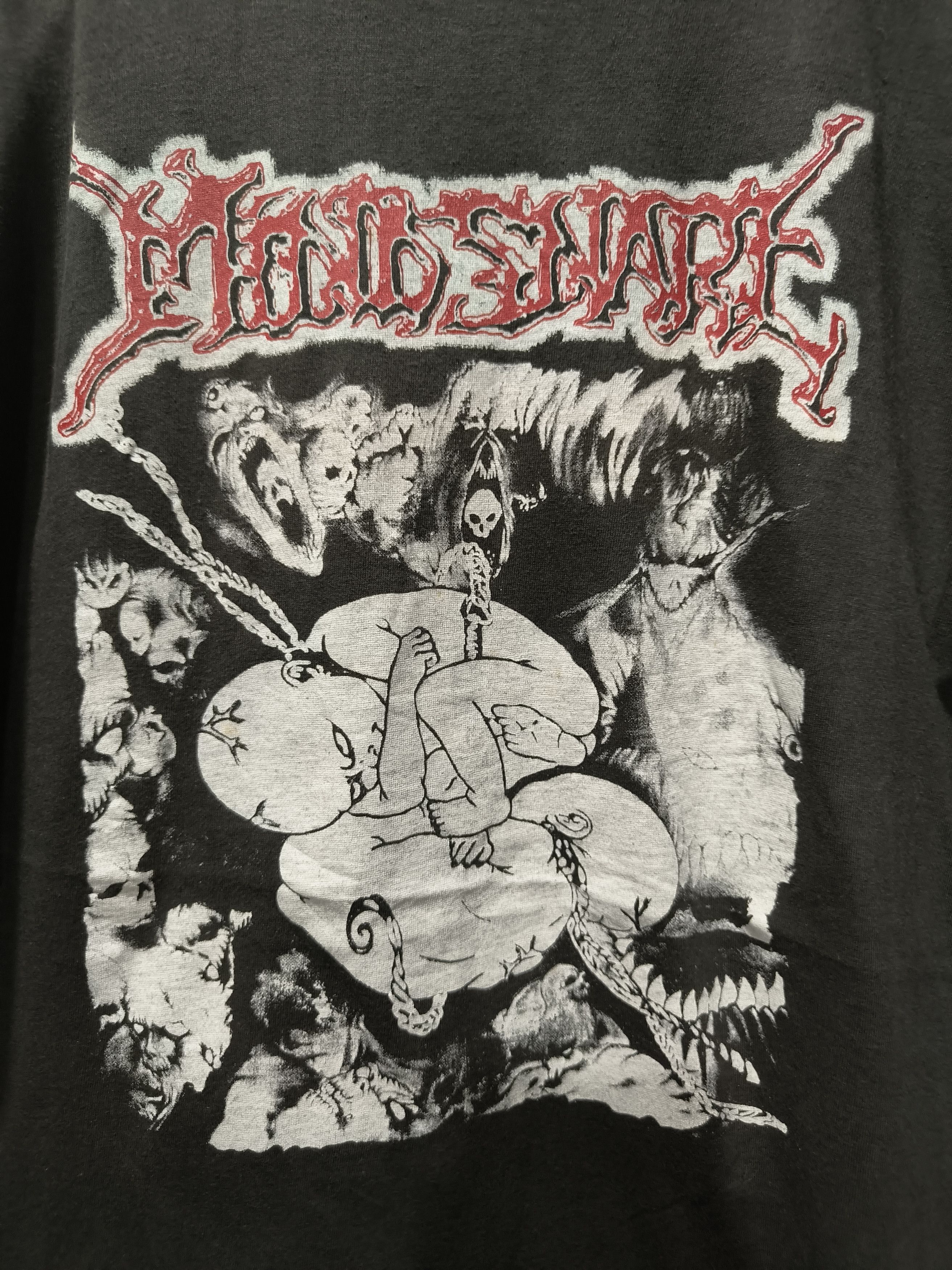 Vintage Vintage 90s Mindsnare shirt Size US XL / EU 56 / 4 - 3 Thumbnail