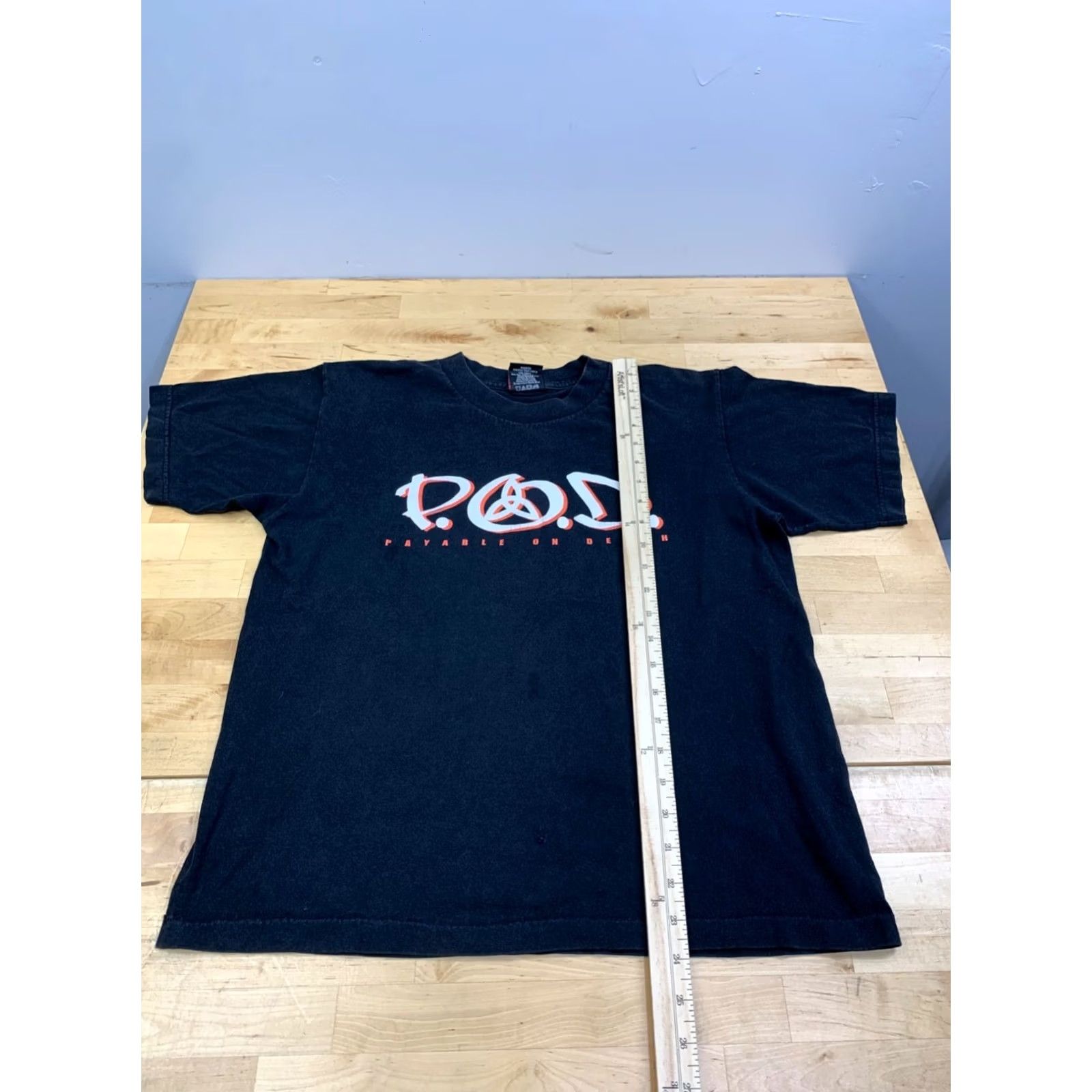 Vintage VINTAGE P.O.D. Payable On Death Shirt Men M Black Rock Punk Y2K 13093 Size US M / EU 48-50 / 2 - 4 Thumbnail