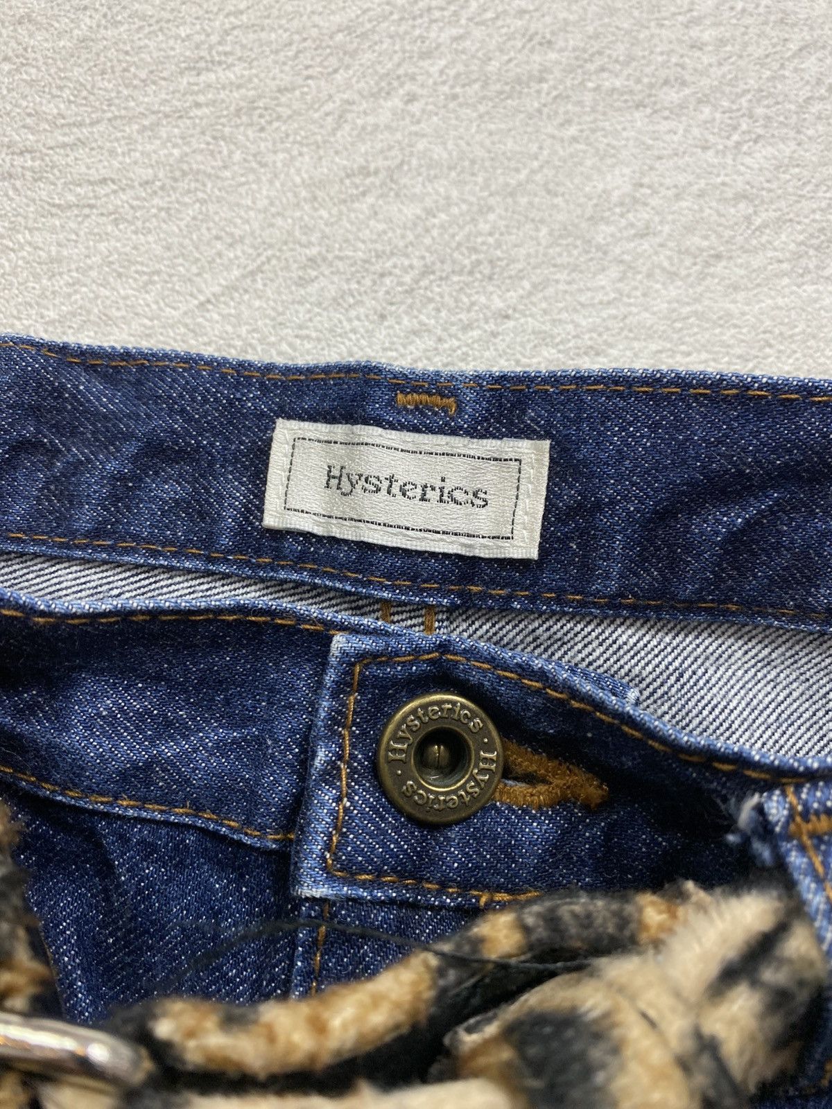 Hysteric Glamour × Japanese Brand RARE ! Hysterics shiled flare denim jean Size US 30 / EU 46 - 5 Thumbnail
