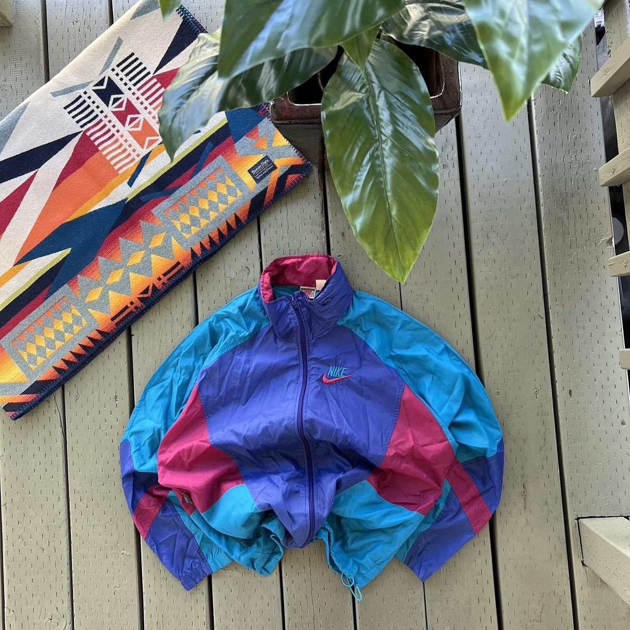 Nike × Vintage vintage 90s nike crewneck sweater Size US L / EU 52-54 / 3 - 5 Thumbnail