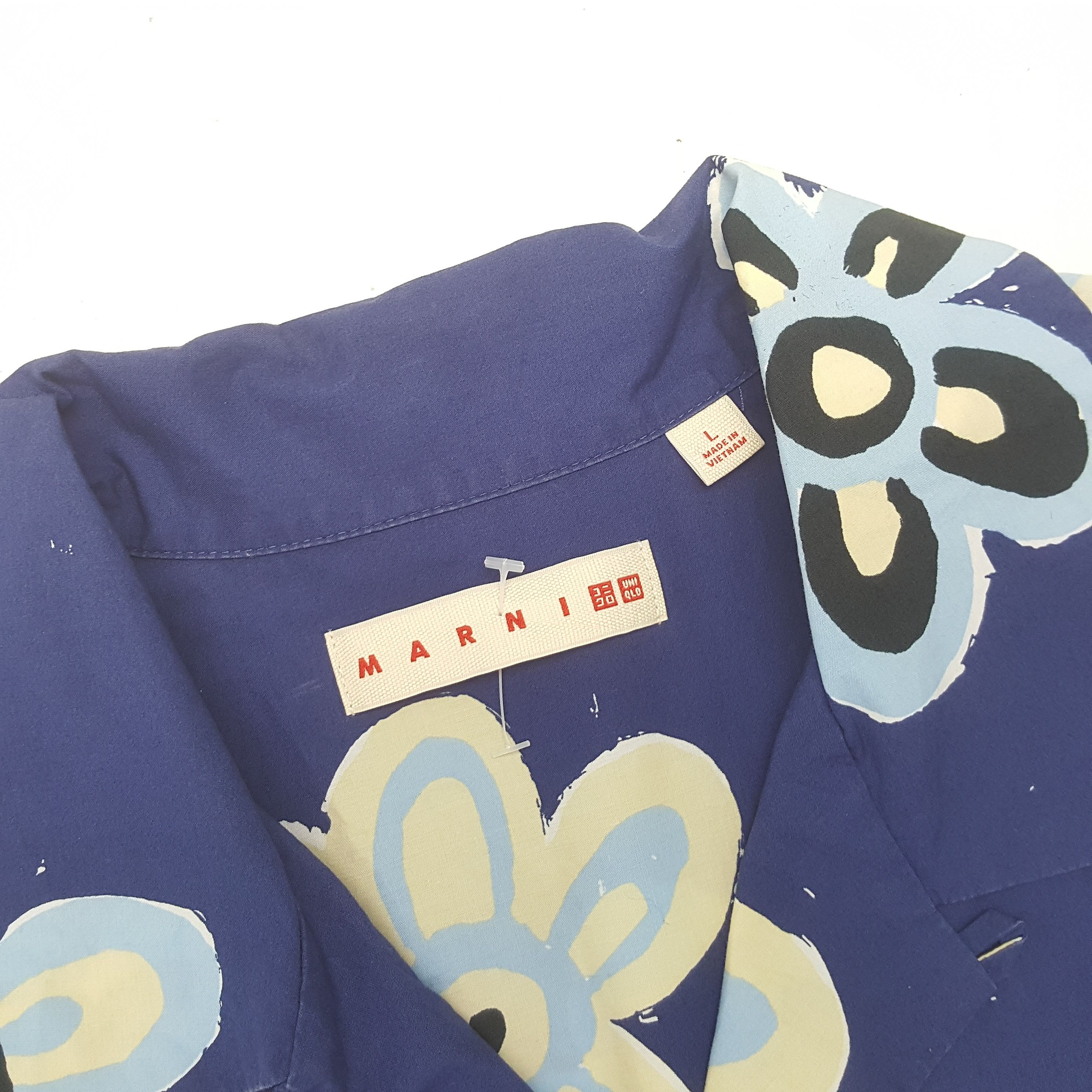 Marni × Uniqlo × Vintage Marni X Japanese Brand Fashion Style Shirt C276N64 Size US L / EU 52-54 / 3 - 4 Thumbnail